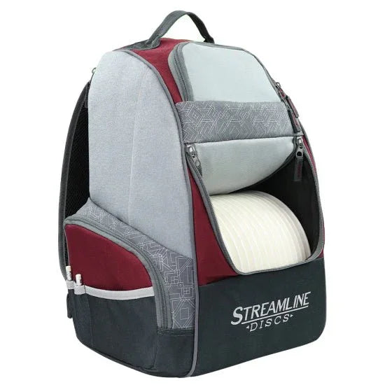 Streamline Discs Shuttle Backpack with Velcro Disc Golf