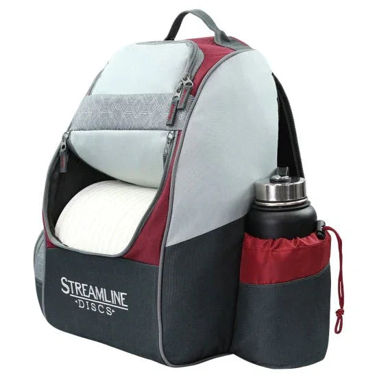 Streamline Discs Shuttle Backpack with Velcro Disc Golf