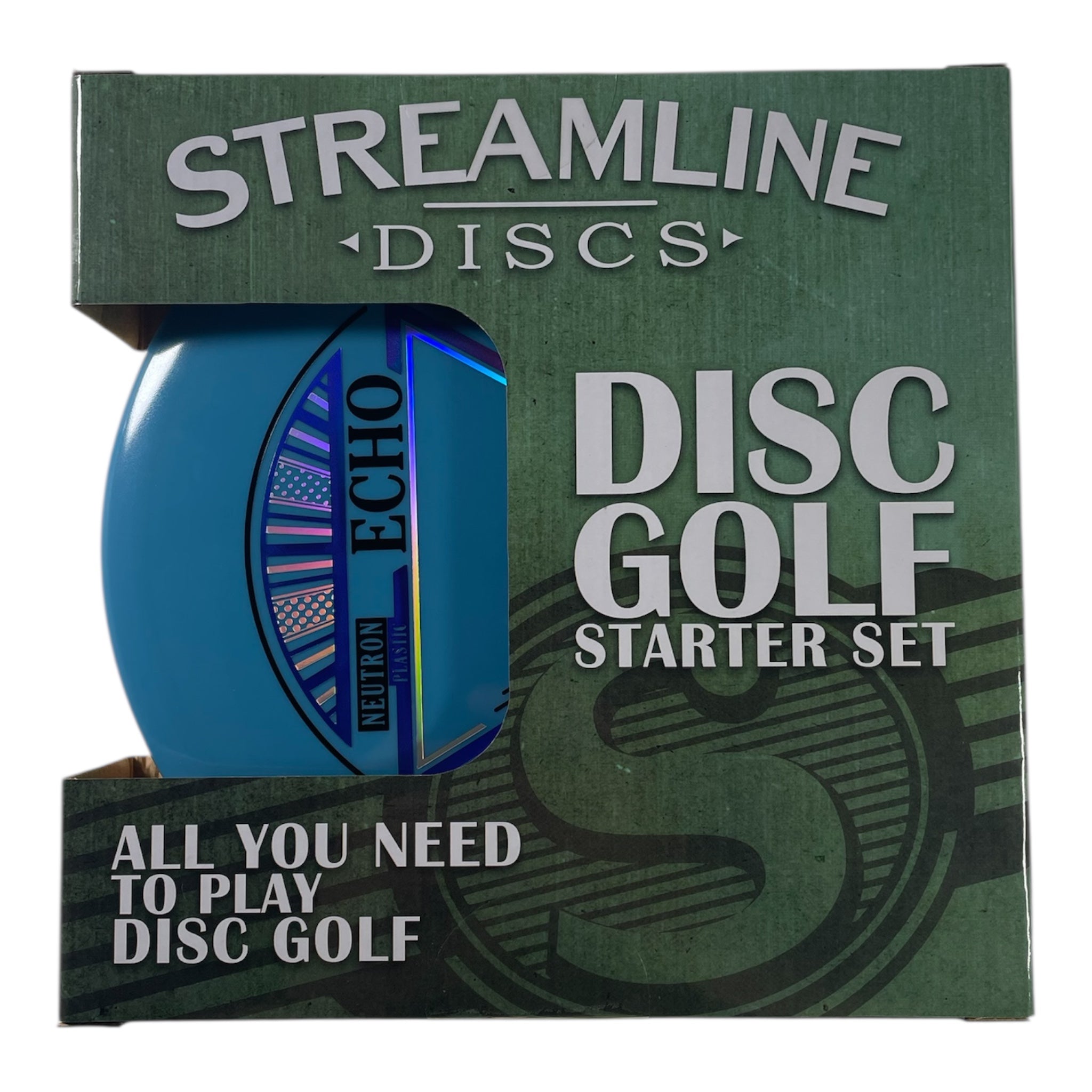 Streamline Discs Streamline Premium Disc Golf Starter Set - Includes Pilot, Echo and Lift Disc Golf