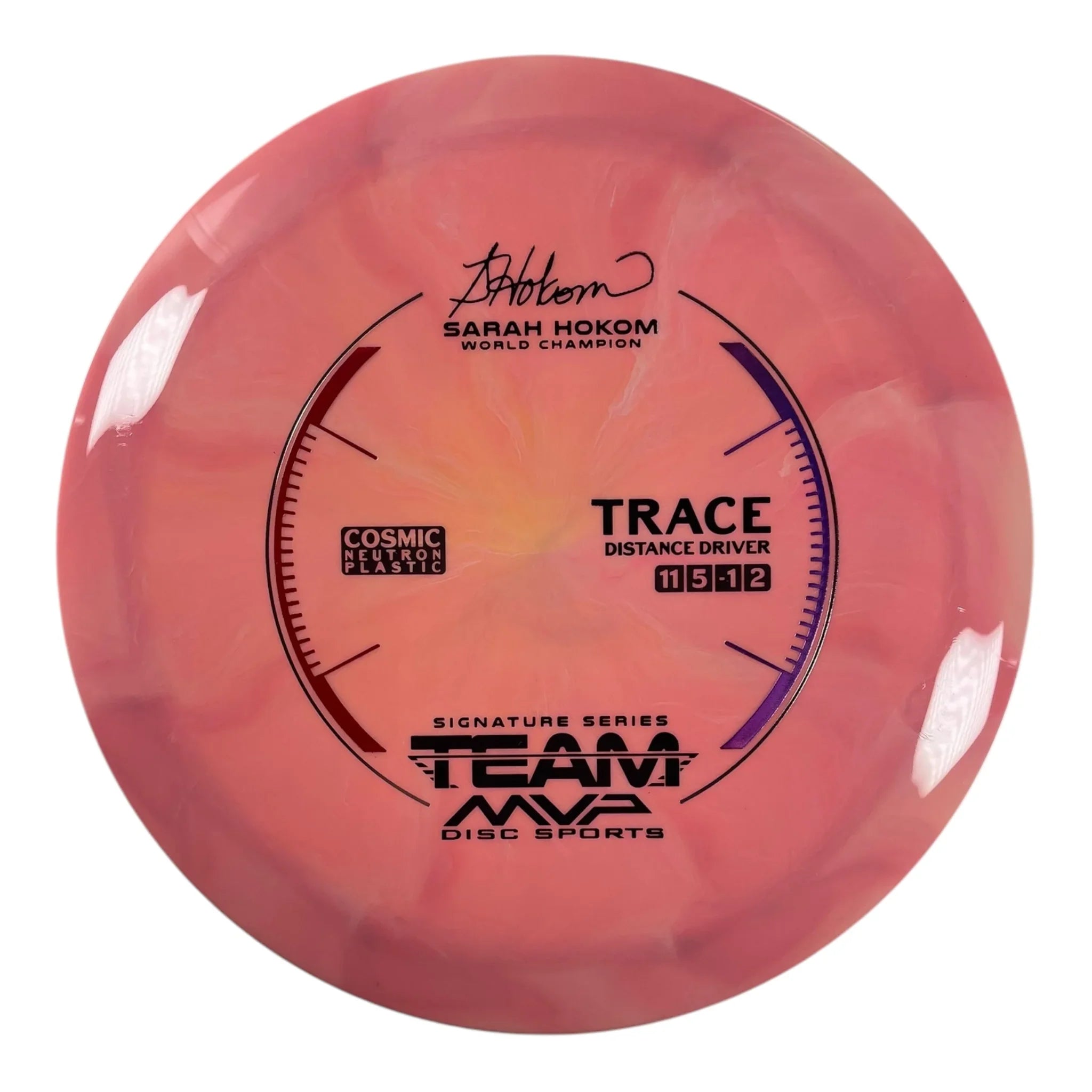 Streamline Discs Trace | Cosmic Neutron | Pink/Red 168g (Sarah Hokom) Disc Golf