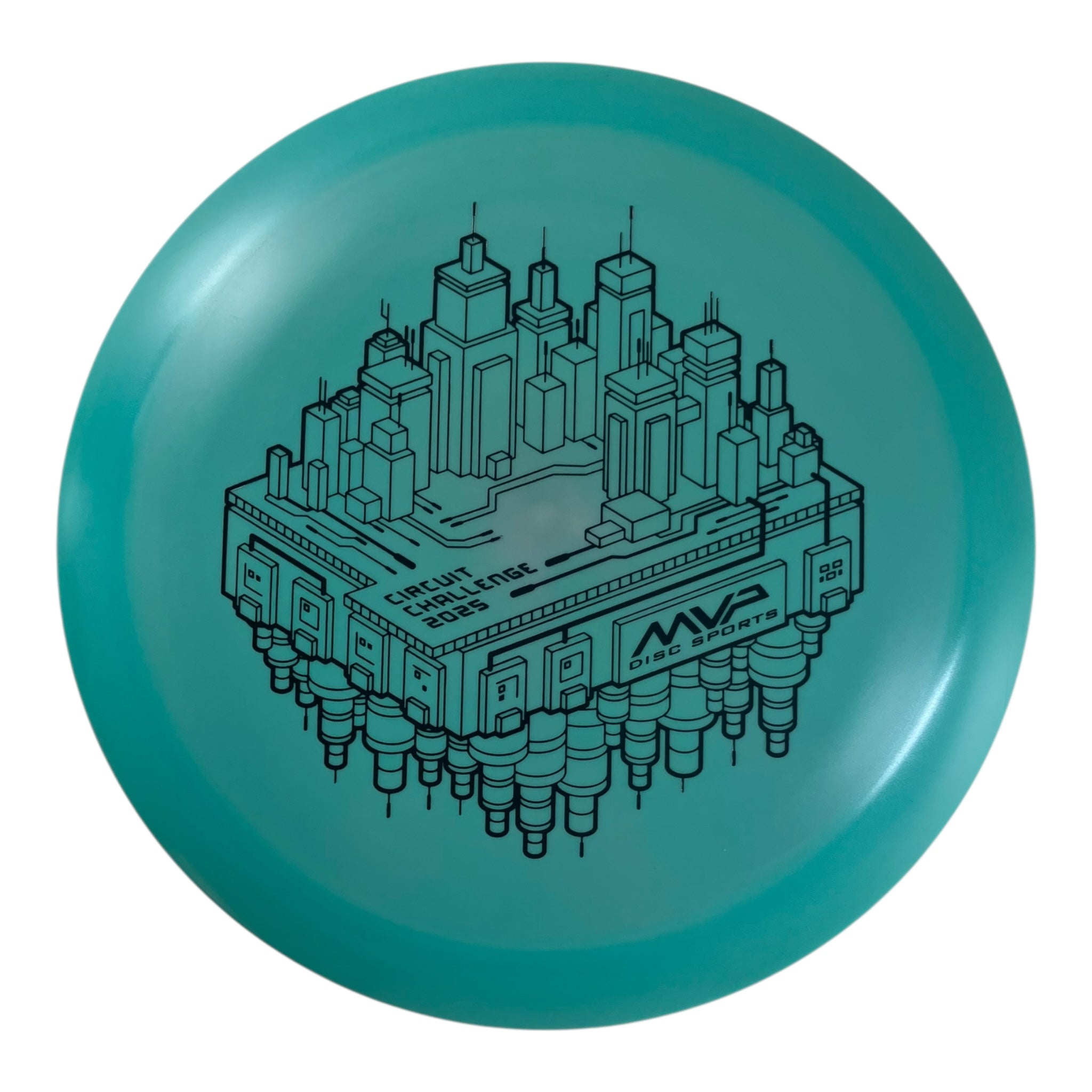 Streamline Discs Trace | Fission | Teal/Black 153-154g (MVP Circuit Challenge) Disc Golf