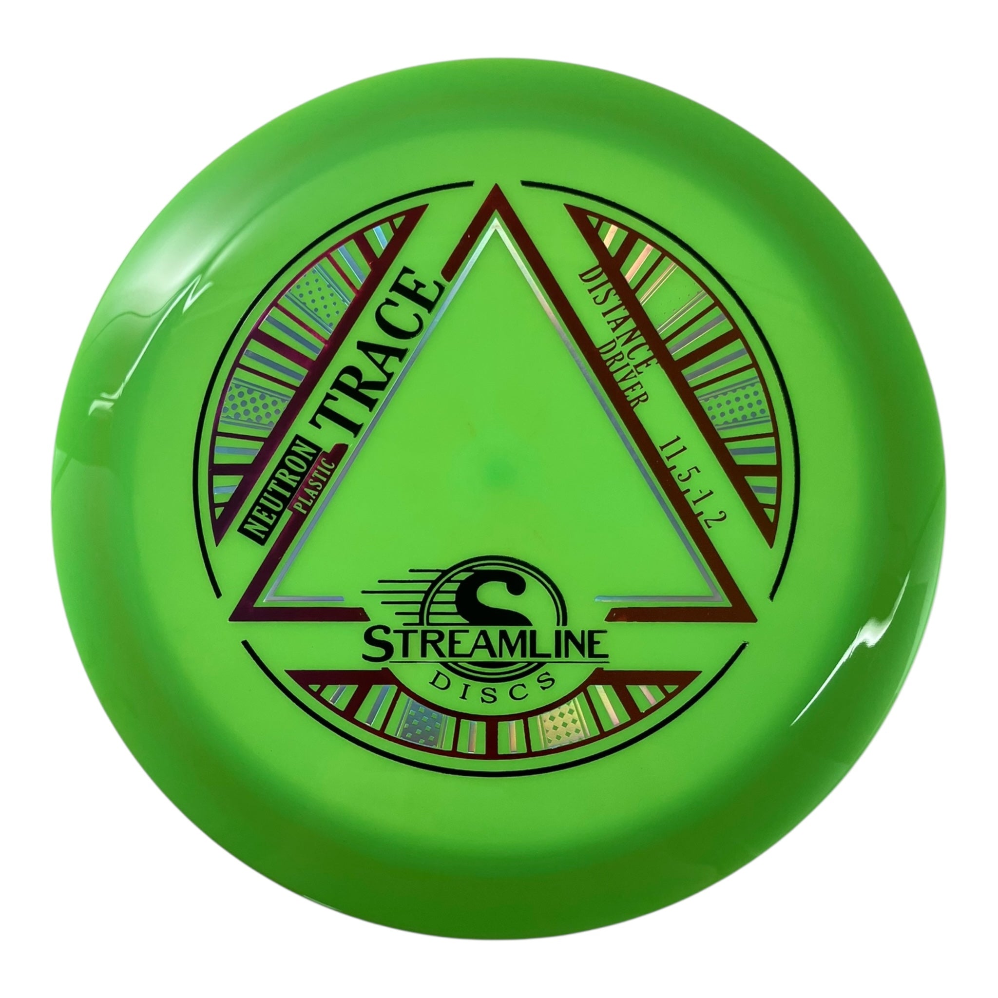 Streamline Discs Trace | Neutron | Green/Red 174g Disc Golf