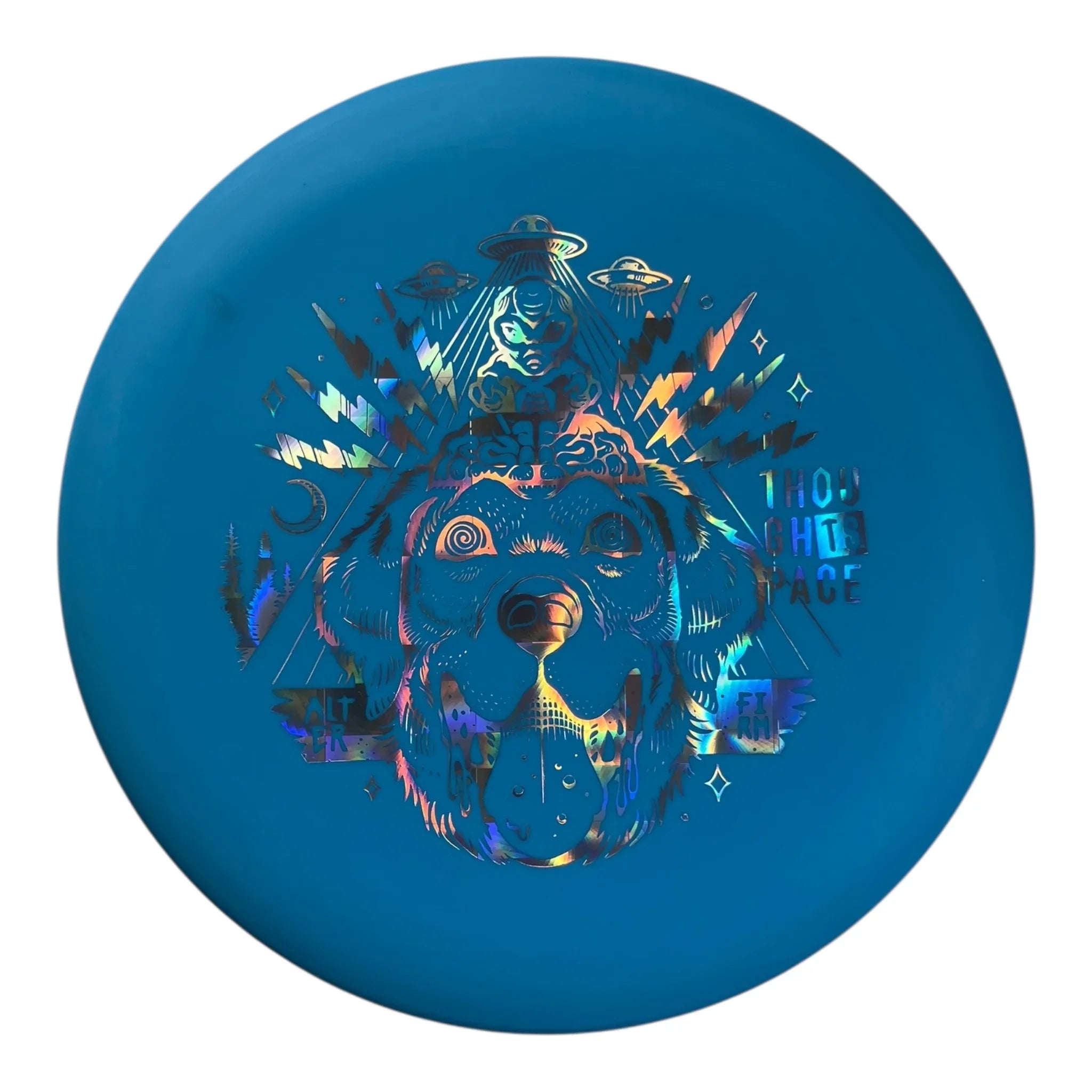 Thought Space Athletics Alter | Nerve Firm | Blue/Holo 174g Disc Golf