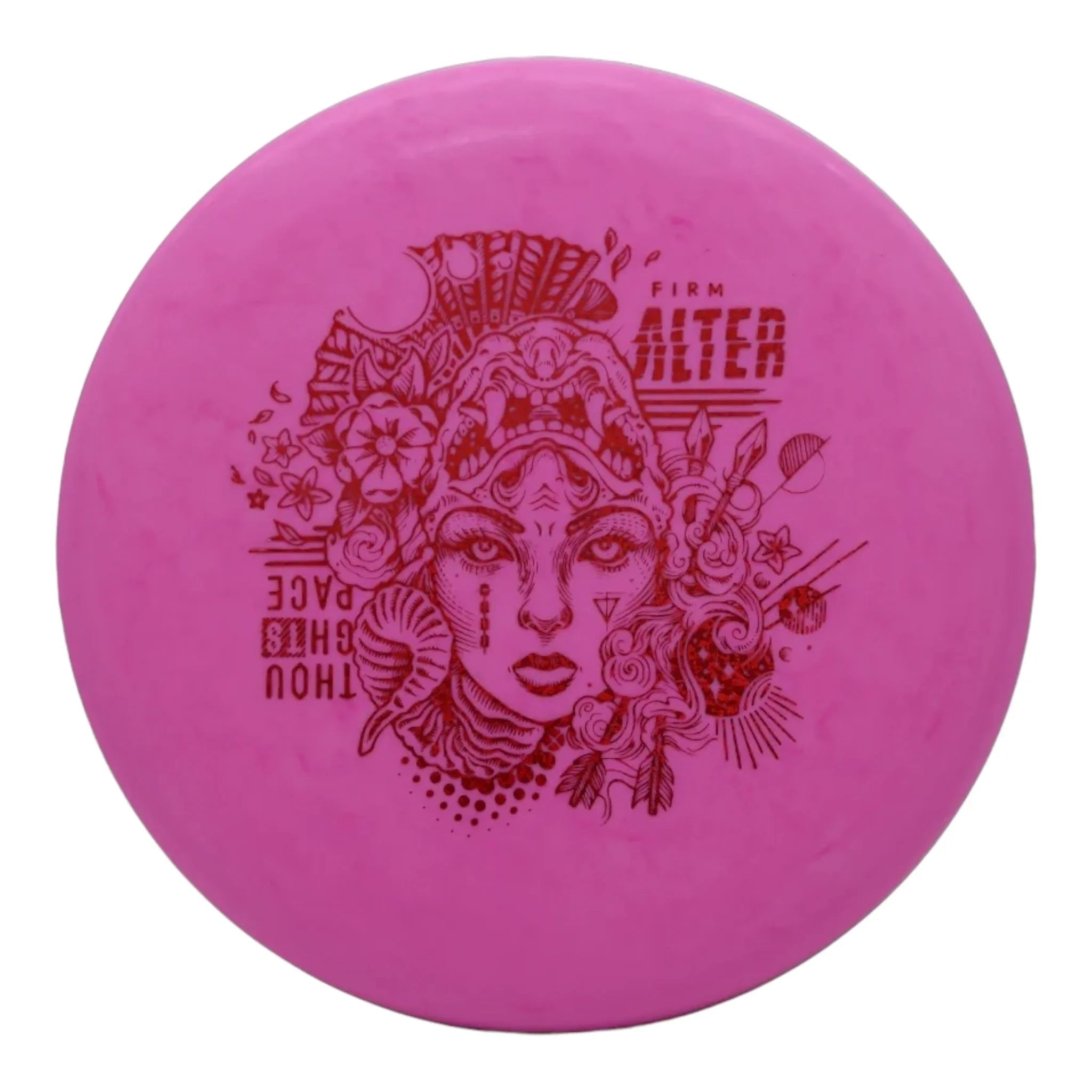 Thought Space Athletics Alter | Nerve Firm | Pink/Red 173g Disc Golf
