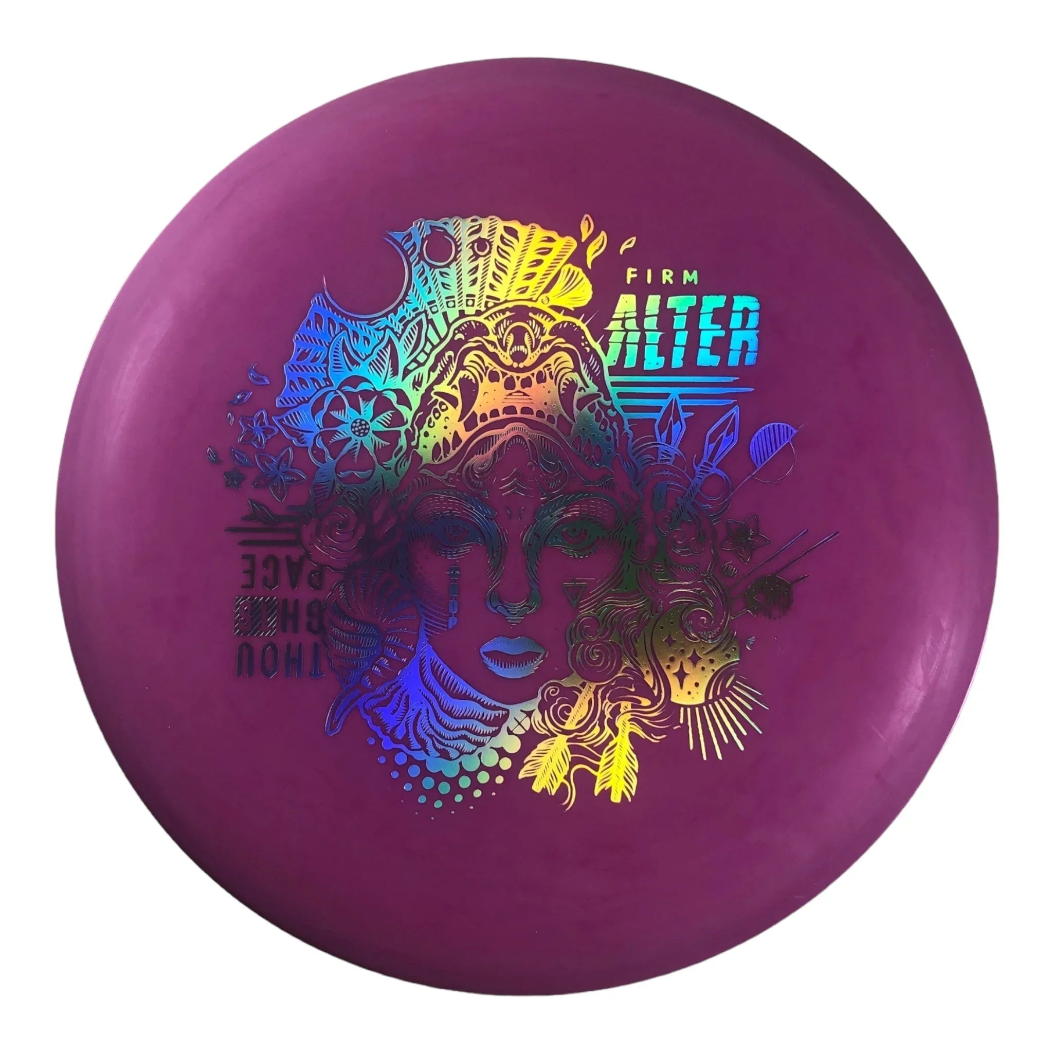 Thought Space Athletics Alter | Nerve Firm | Pink/Silver 172g Disc Golf