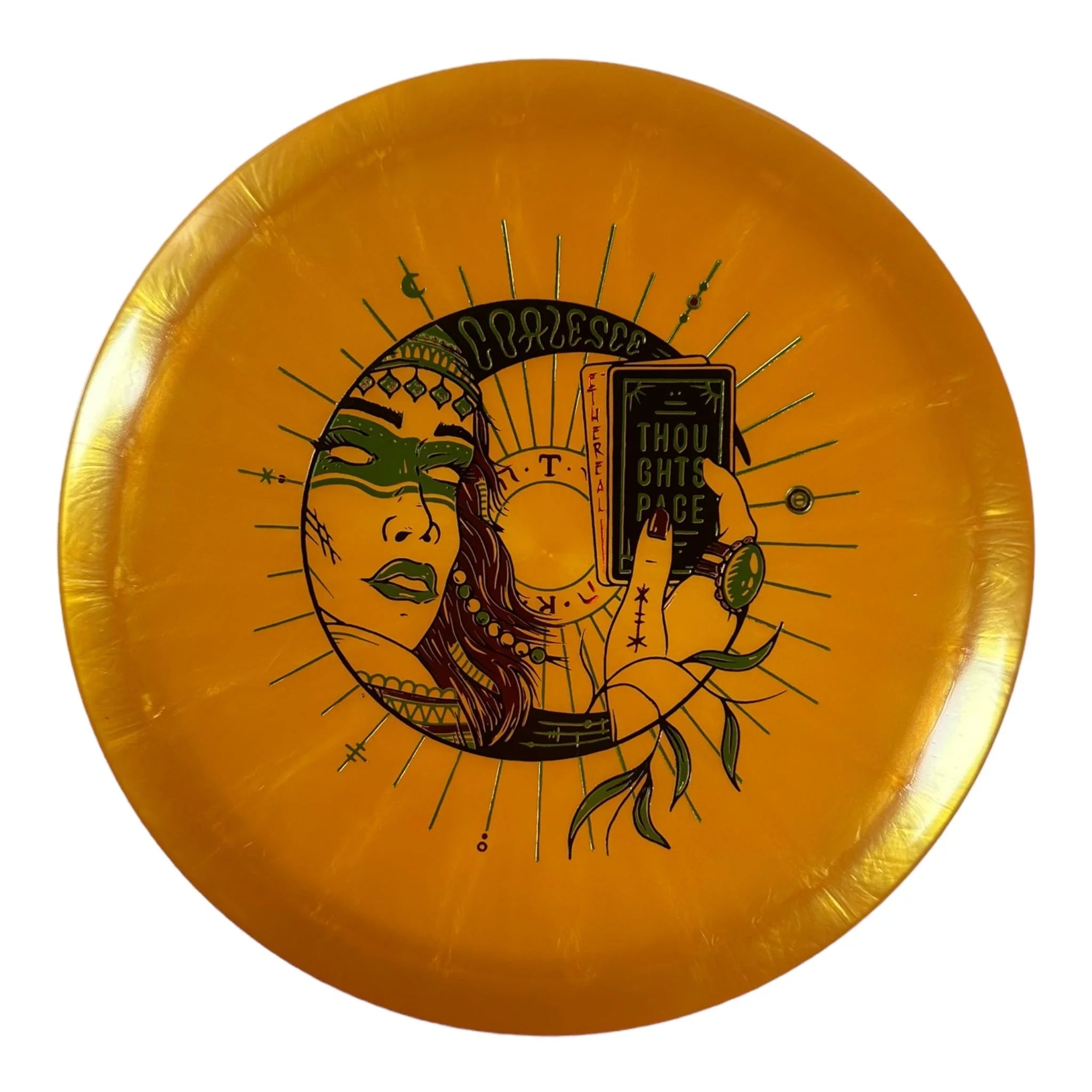 Thought Space Athletics Coalesce | Ethereal | Orange/Green 174g Disc Golf