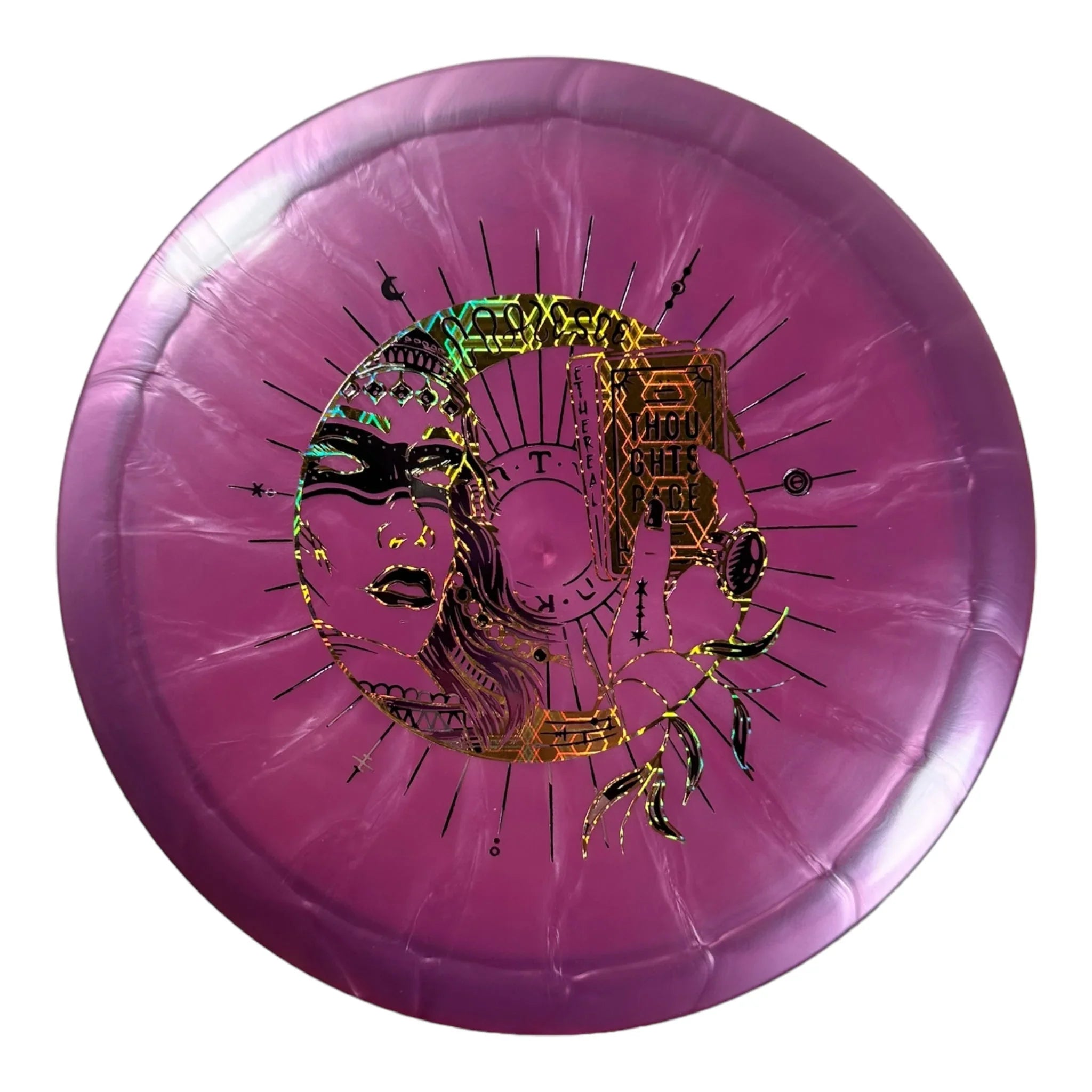 Thought Space Athletics Coalesce | Ethereal | Purple/Gold 168g Disc Golf