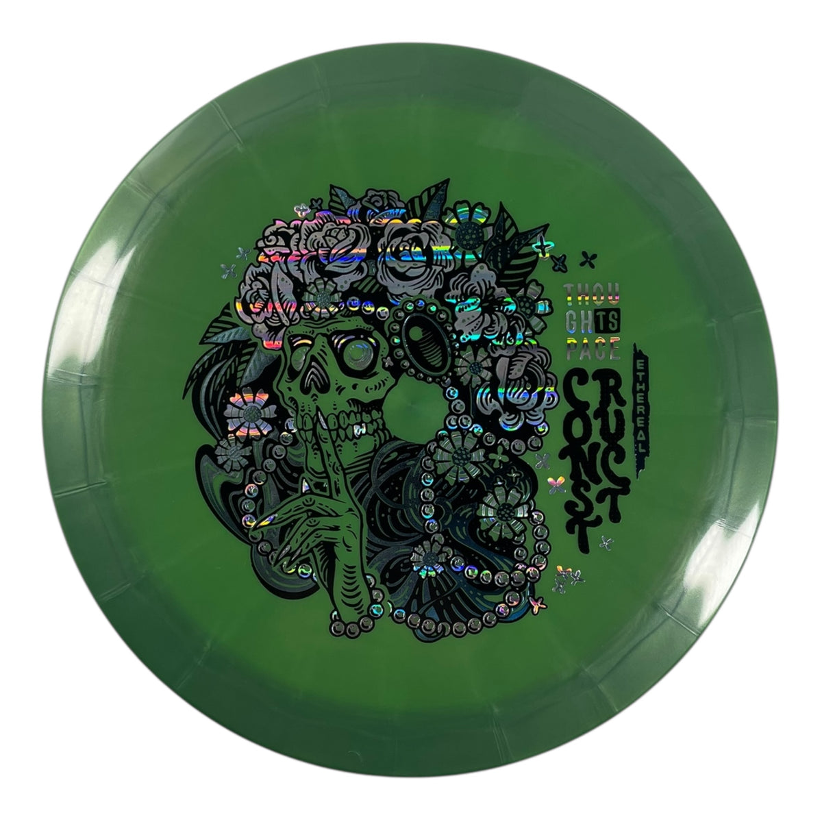 Thought Space Athletics Construct | Ethereal | Green/Holo 166g Disc Golf
