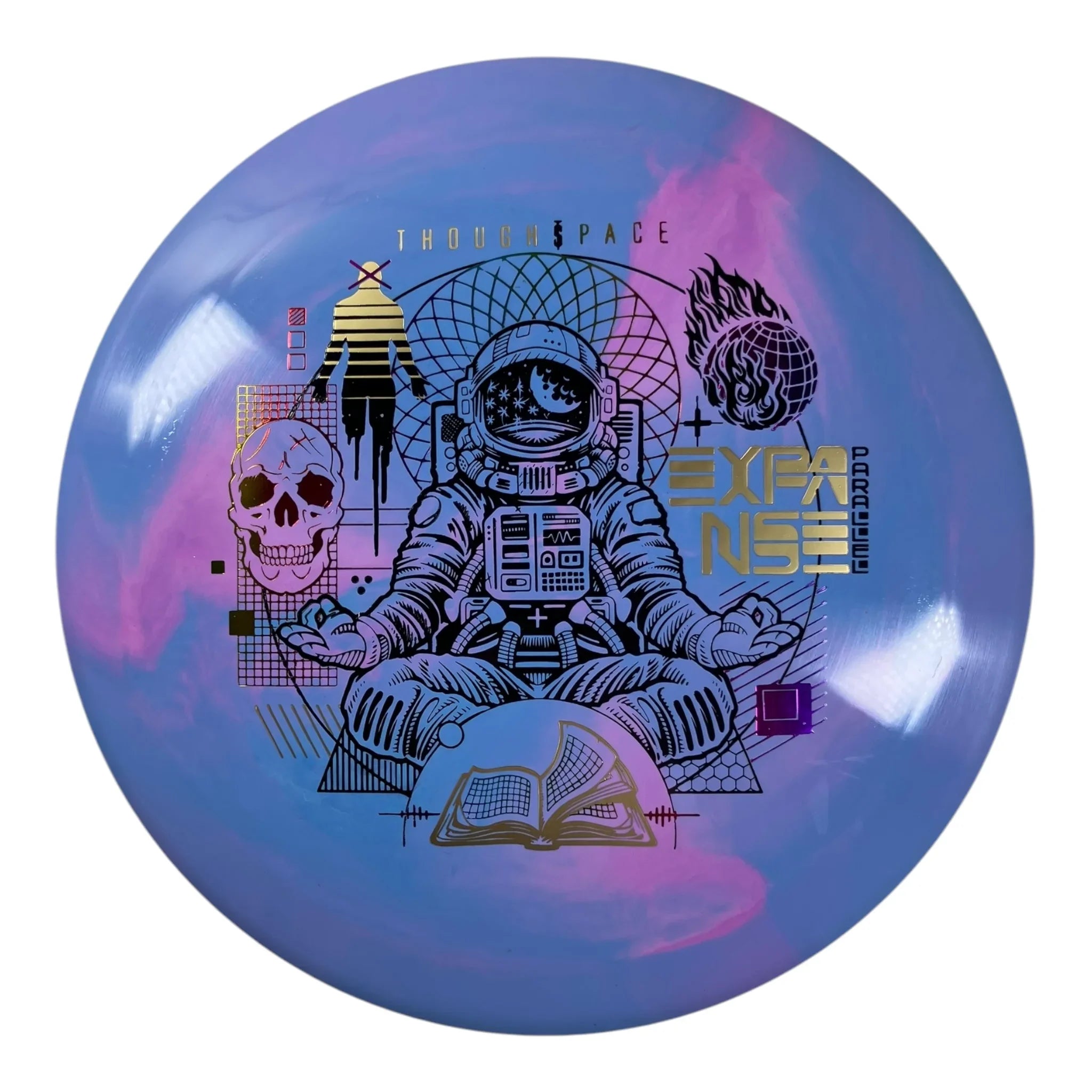 Thought Space Athletics Expanse | Parallel | Purple/Gold 170g Disc Golf