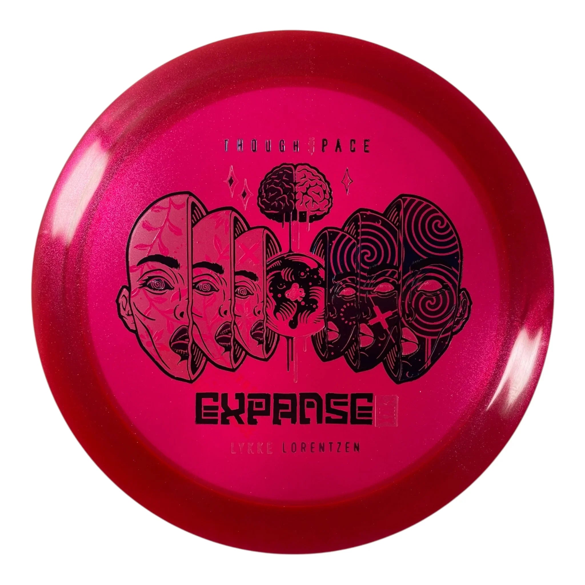 Thought Space Athletics Expanse | Vex | Red/Sunset 167-168g (Lykke Lorentzen) Disc Golf