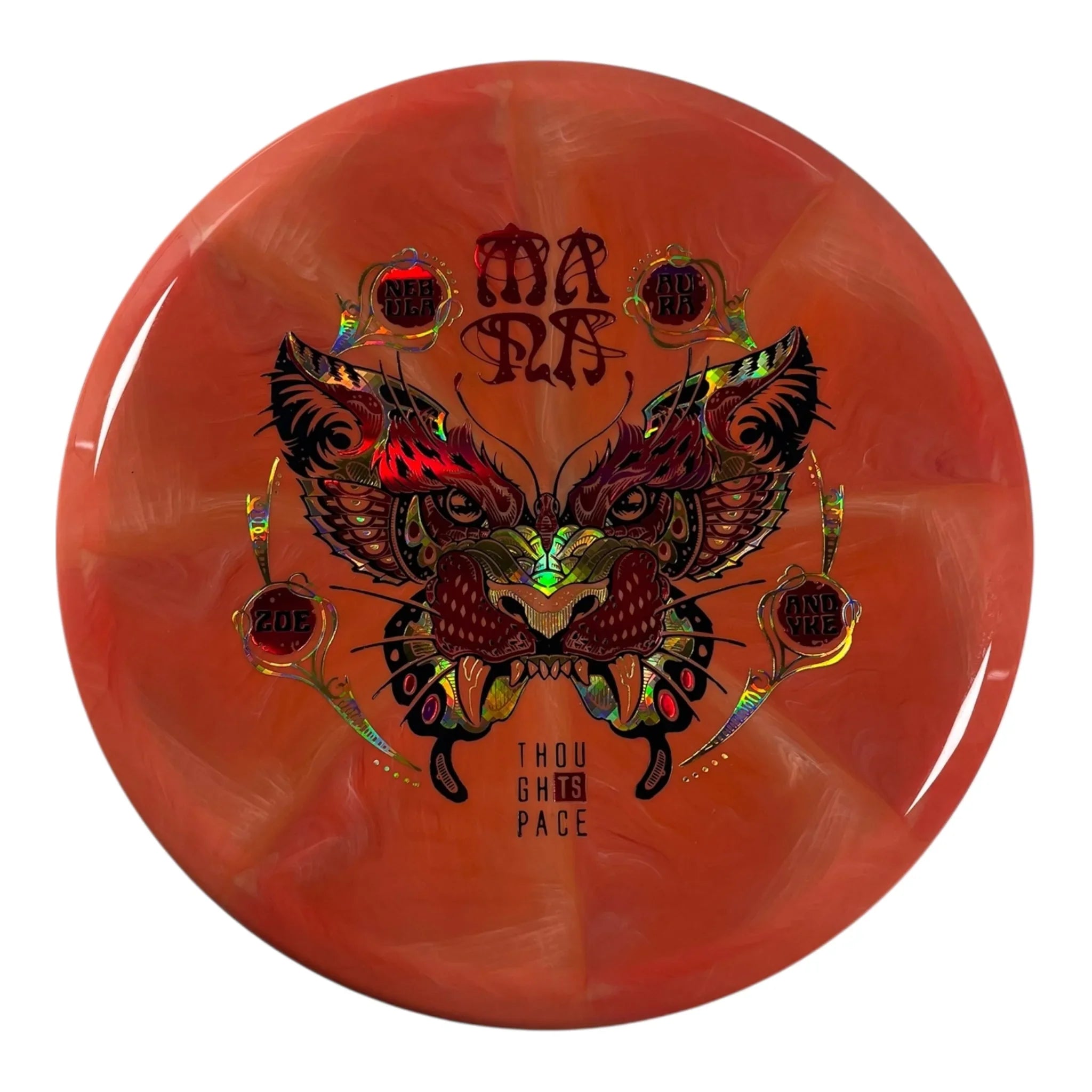 Thought Space Athletics Mana | Nebula Aura | Orange/Red/Gold 178g (Zoe Andyke) Disc Golf