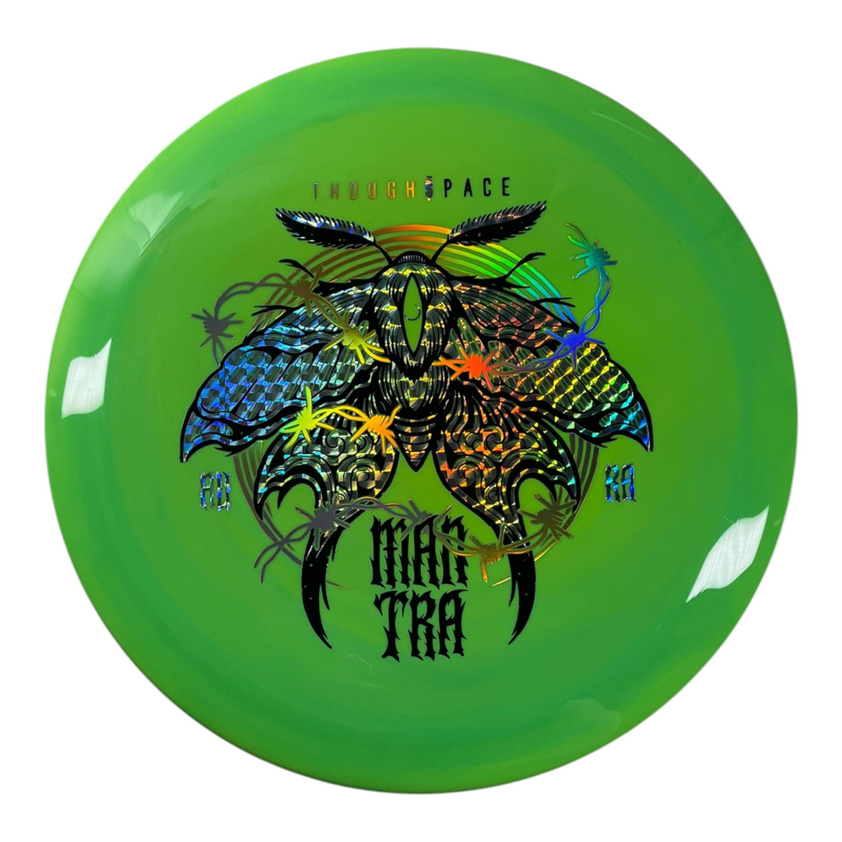 Thought Space Athletics Mantra | Aura | Green/Holo 172g Disc Golf