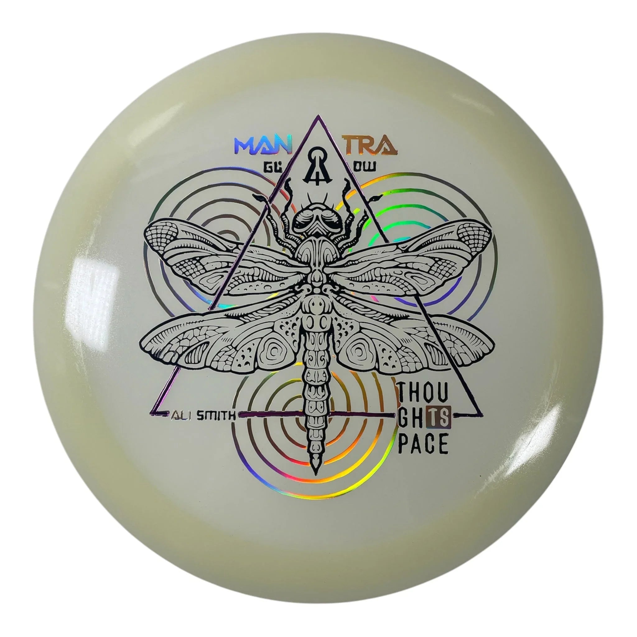 Thought Space Athletics Mantra | Glow | Black/Holo 174g (Ali Smith) Disc Golf