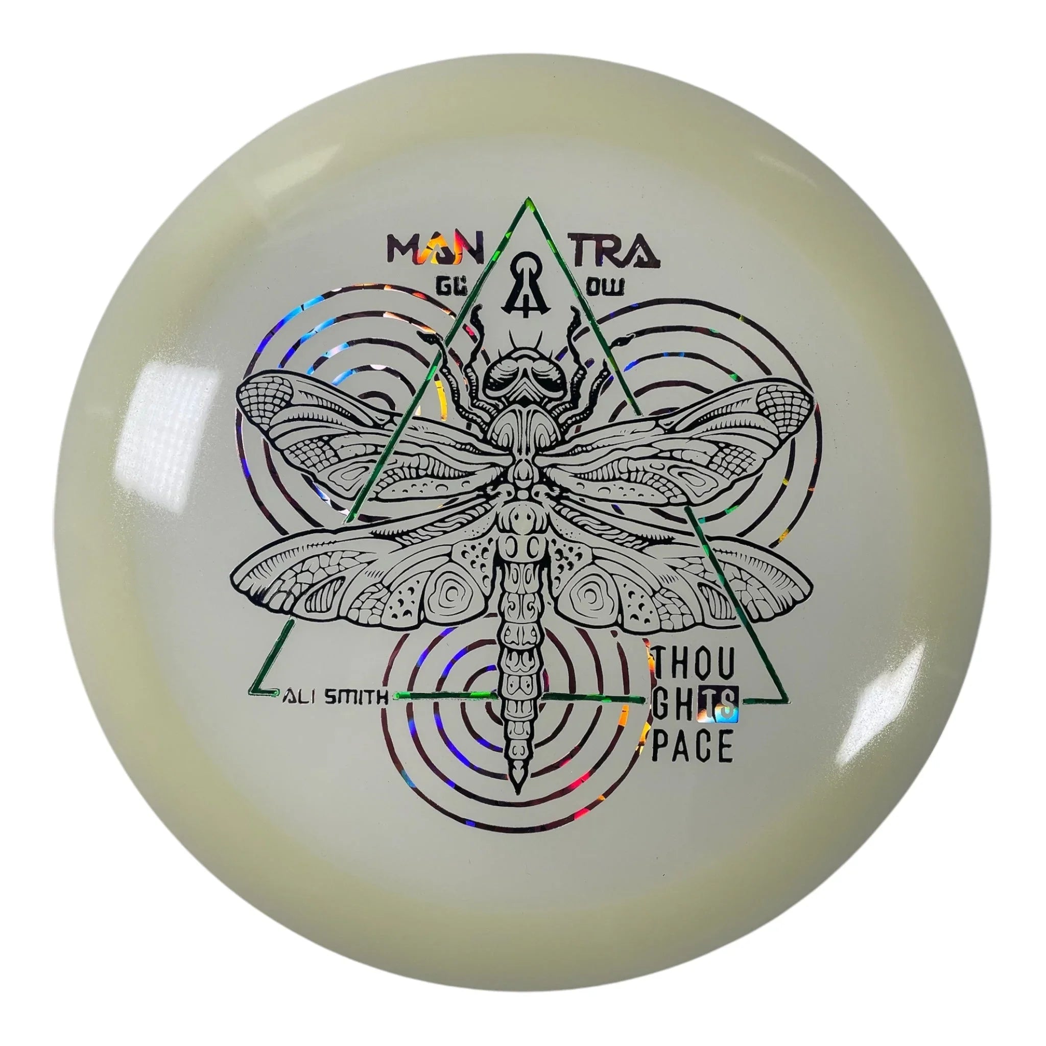 Thought Space Athletics Mantra | Glow | Black/Purple 174g (Ali Smith) Disc Golf