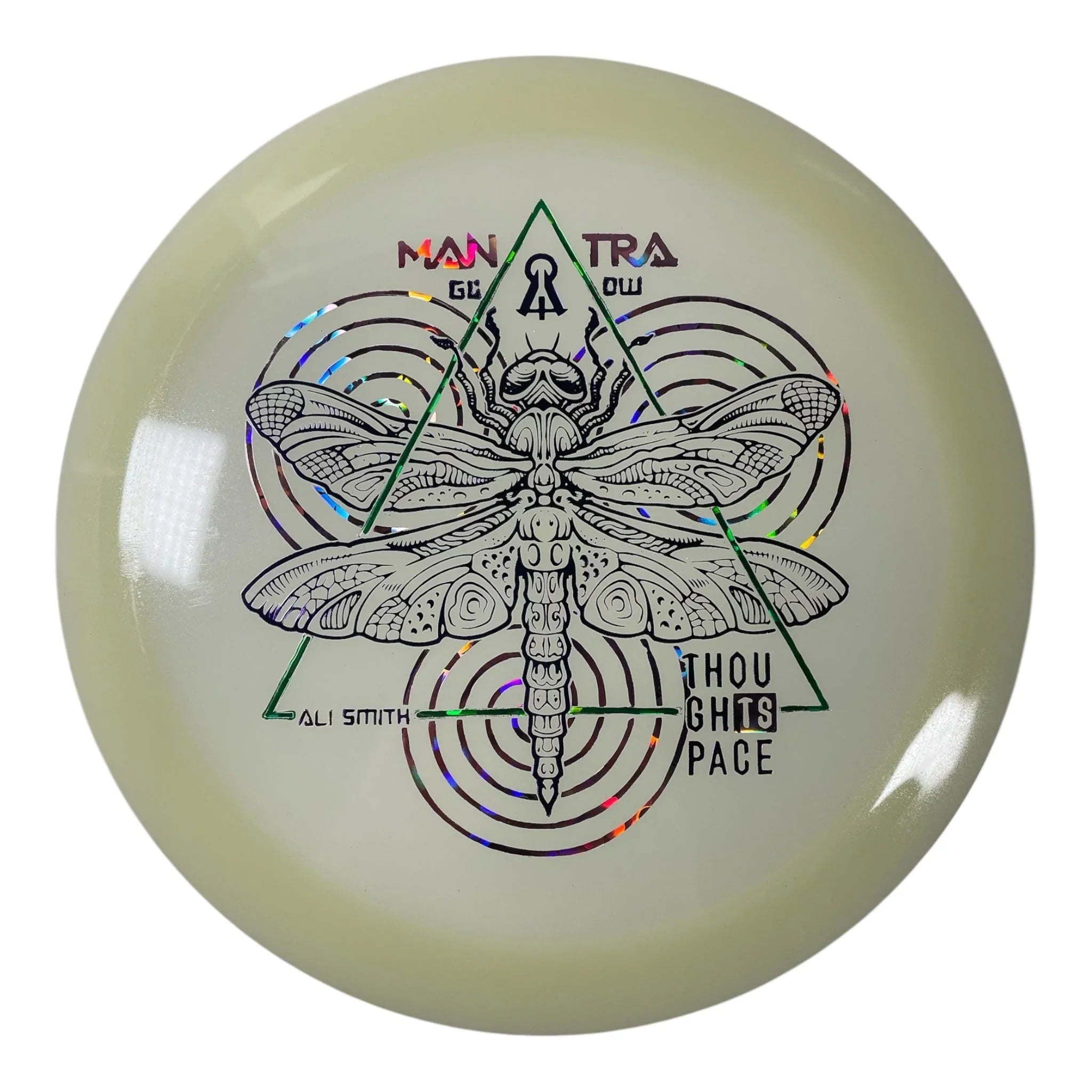 Thought Space Athletics Mantra | Glow | Purple/Purple 175g (Ali Smith) Disc Golf