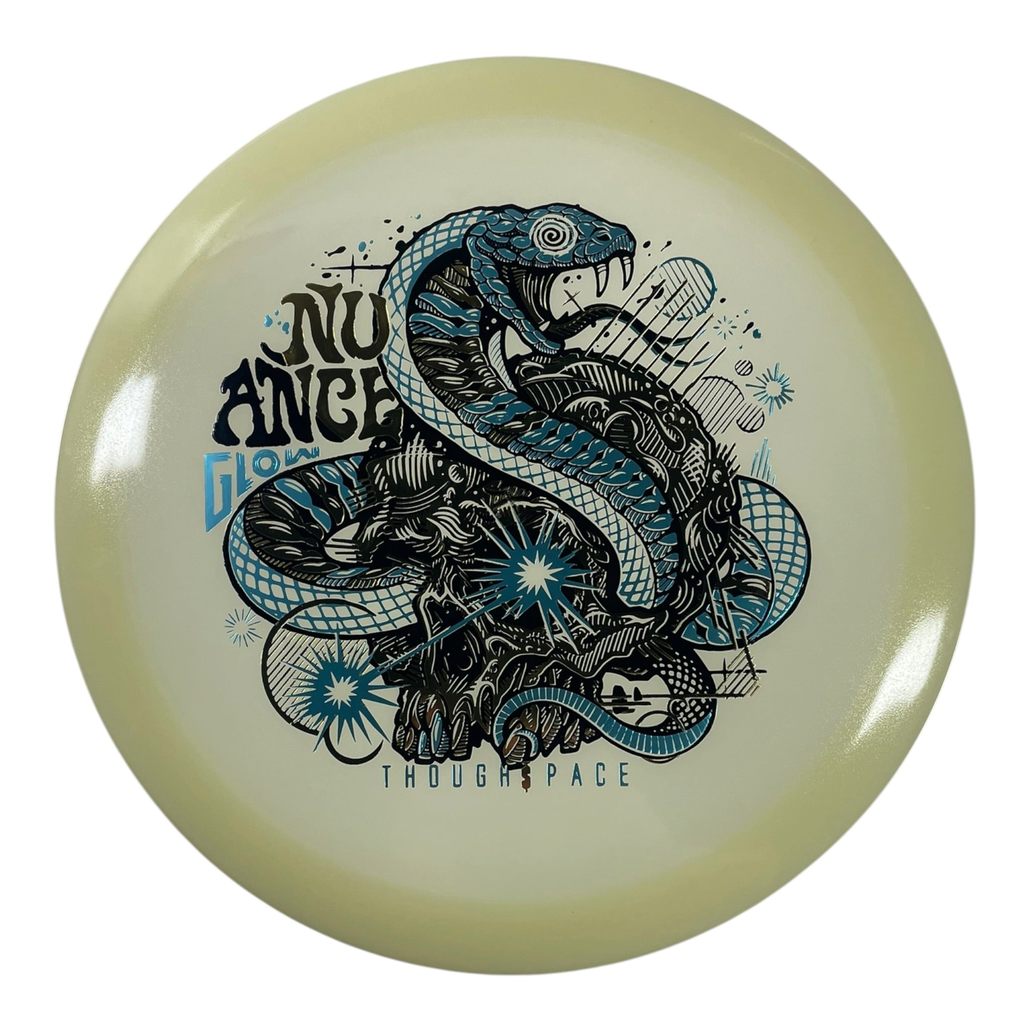 Thought Space Athletics Nuance | Glow | Glow/Gold/Blue 172g Disc Golf