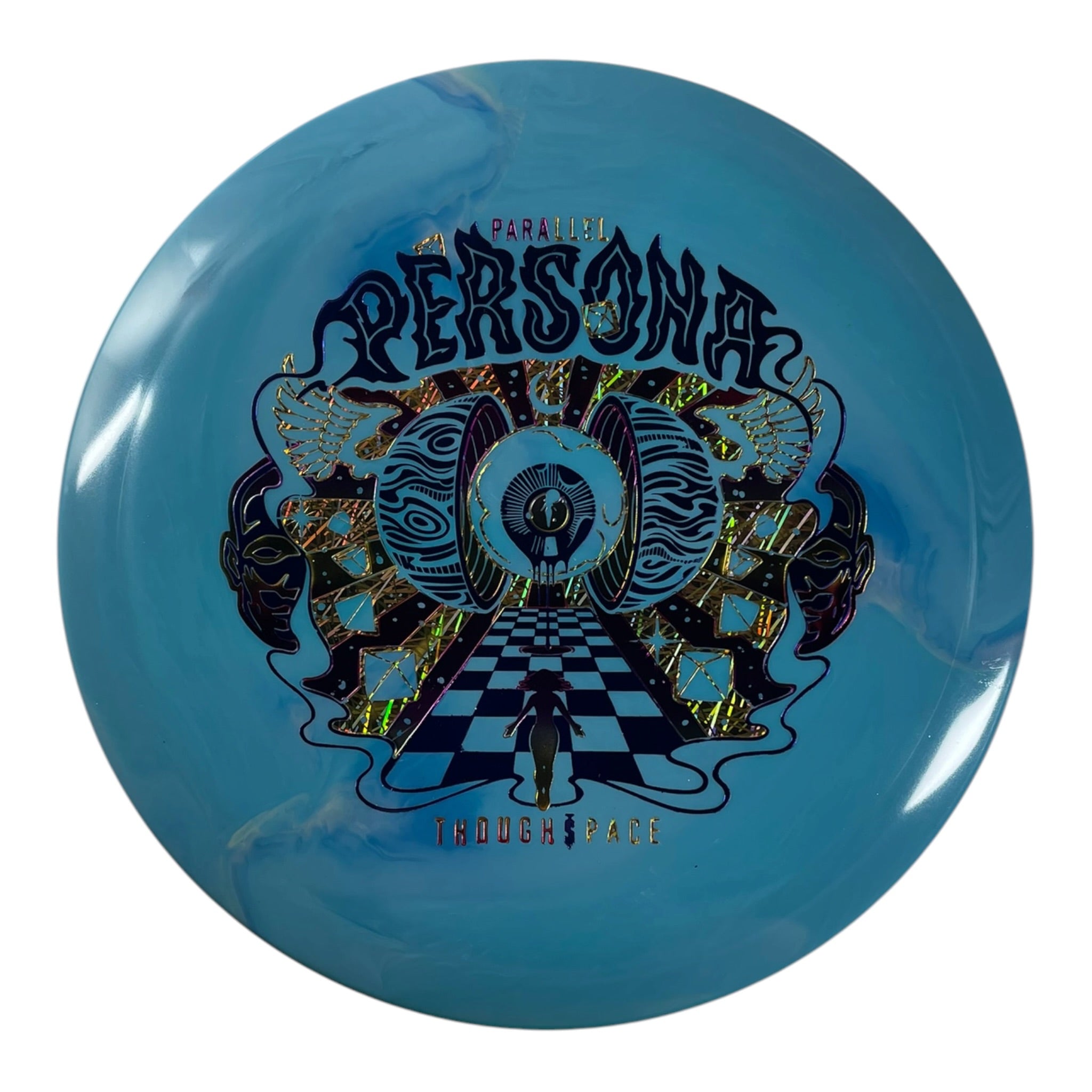 Thought Space Athletics Persona | Parallel | Blue/Sunset/Gold Holo 158-168g Disc Golf