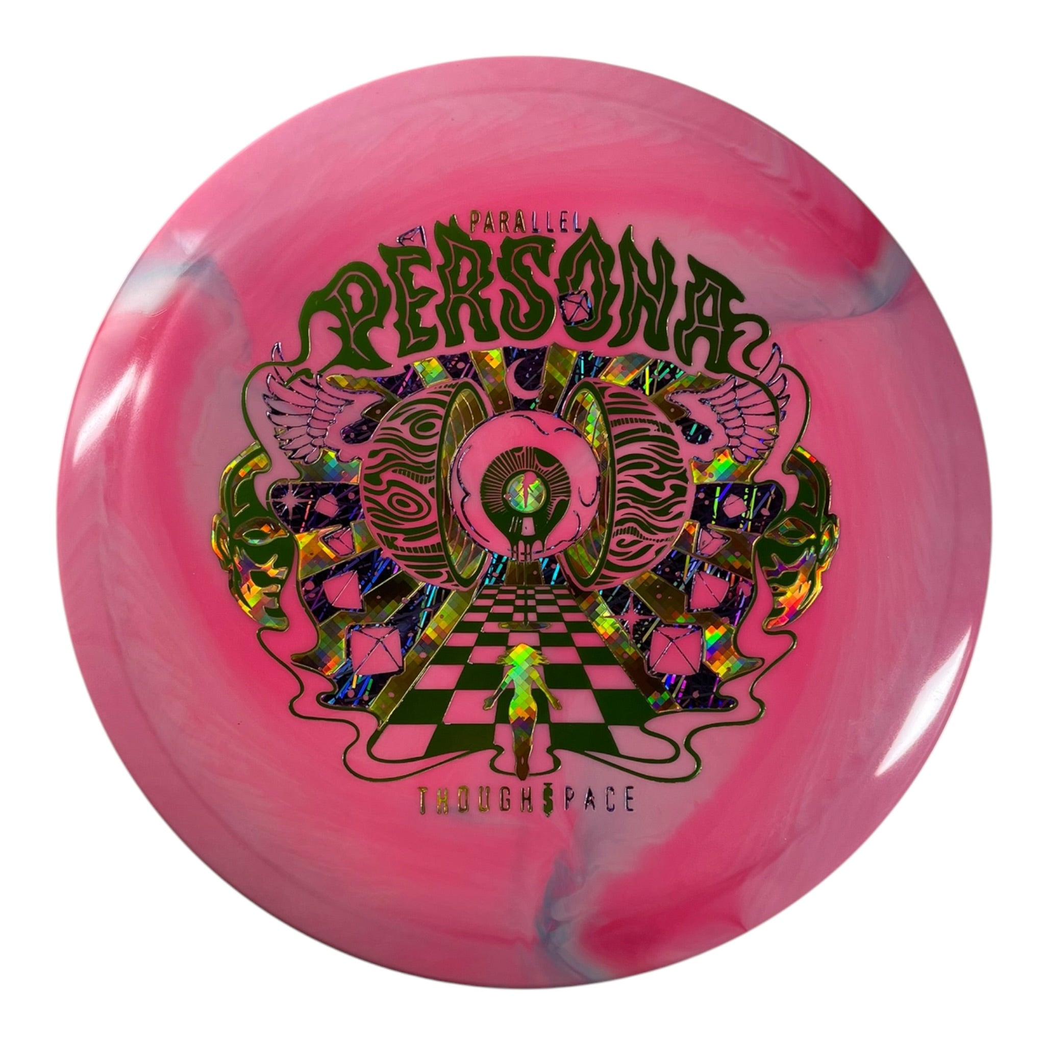 Thought Space Athletics Persona | Parallel | Pink/Green/Gold 168g Disc Golf