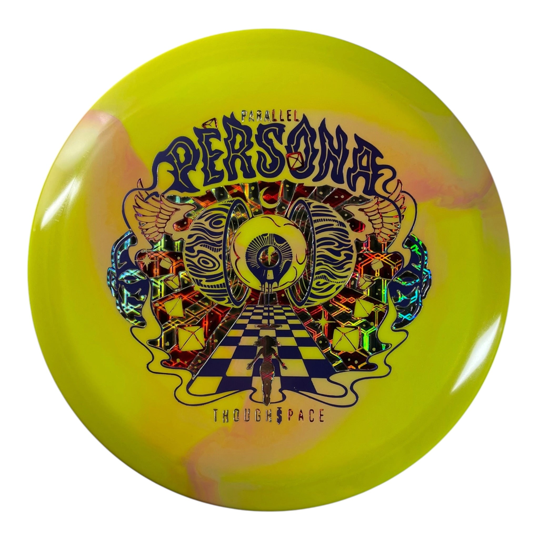 Thought Space Athletics Persona | Parallel | Yellow/Purple/Holo 167g Disc Golf