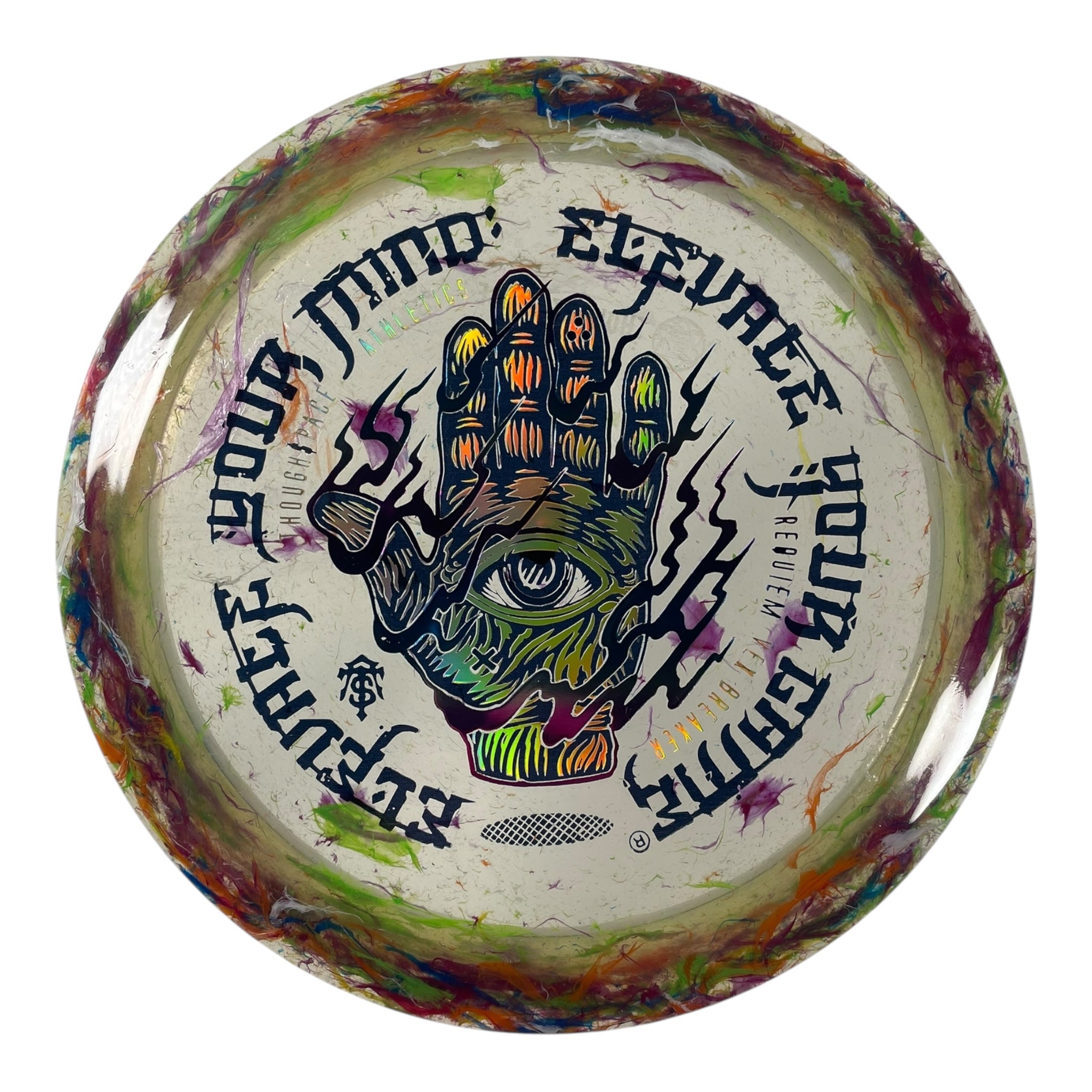 Thought Space Athletics Requiem | Vex Breaker | Black/Holo/Sunset 168g Disc Golf
