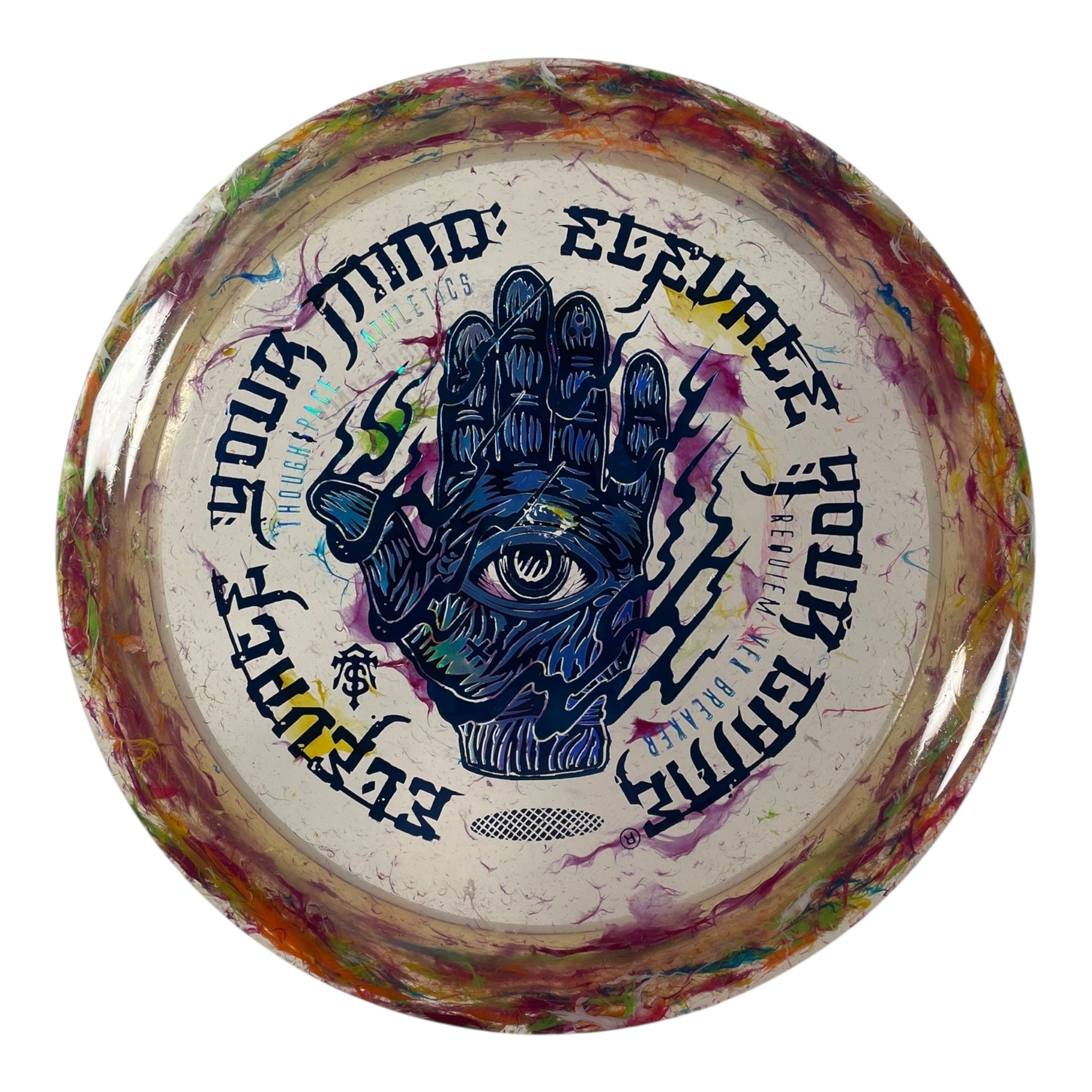 Thought Space Athletics Requiem | Vex Breaker | Blue/Holo/Waves 168g Disc Golf