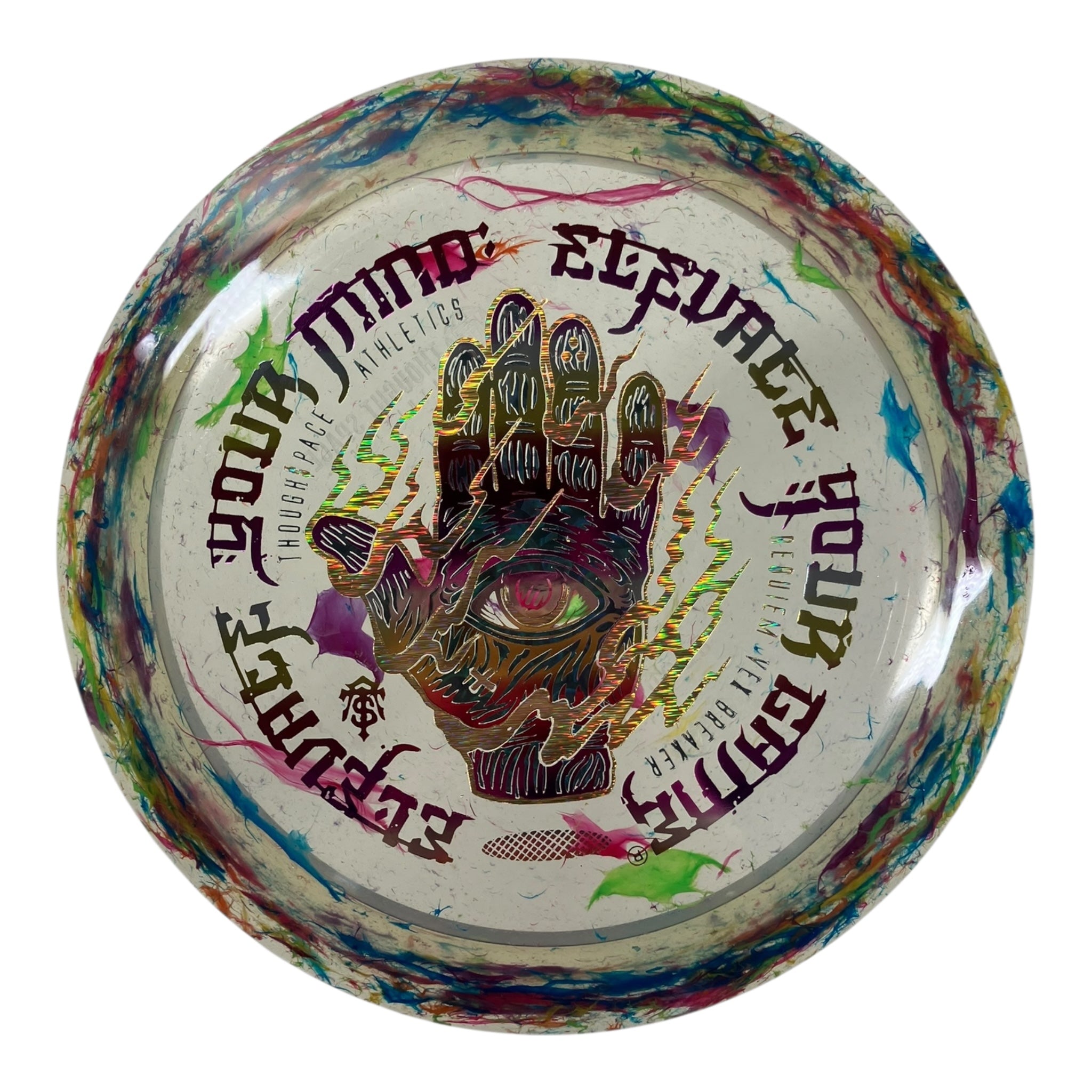 Thought Space Athletics Requiem | Vex Breaker | Sunset/Gold/Blue 168g Disc Golf