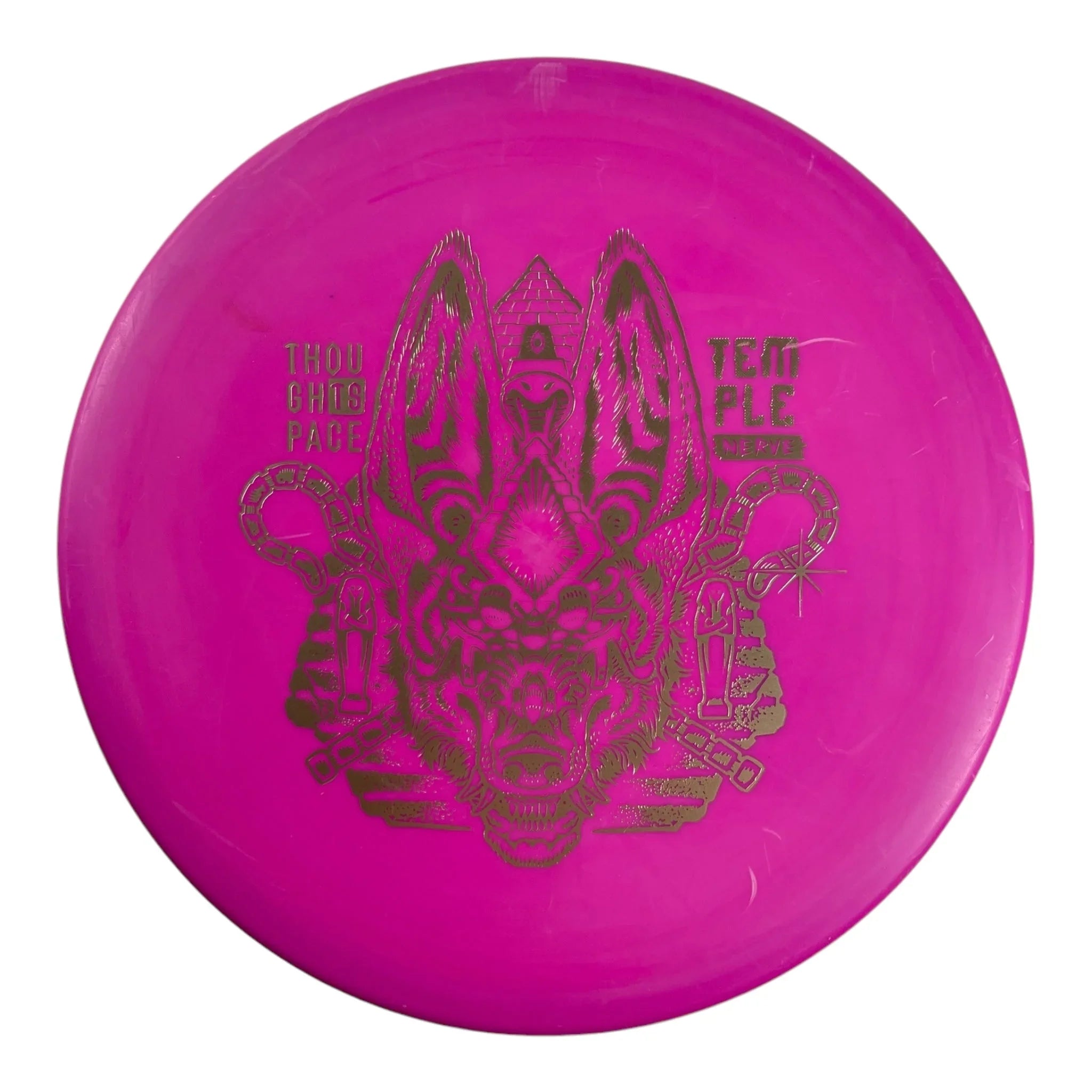 Thought Space Athletics Temple | Nerve | Pink/Silver 174g Disc Golf