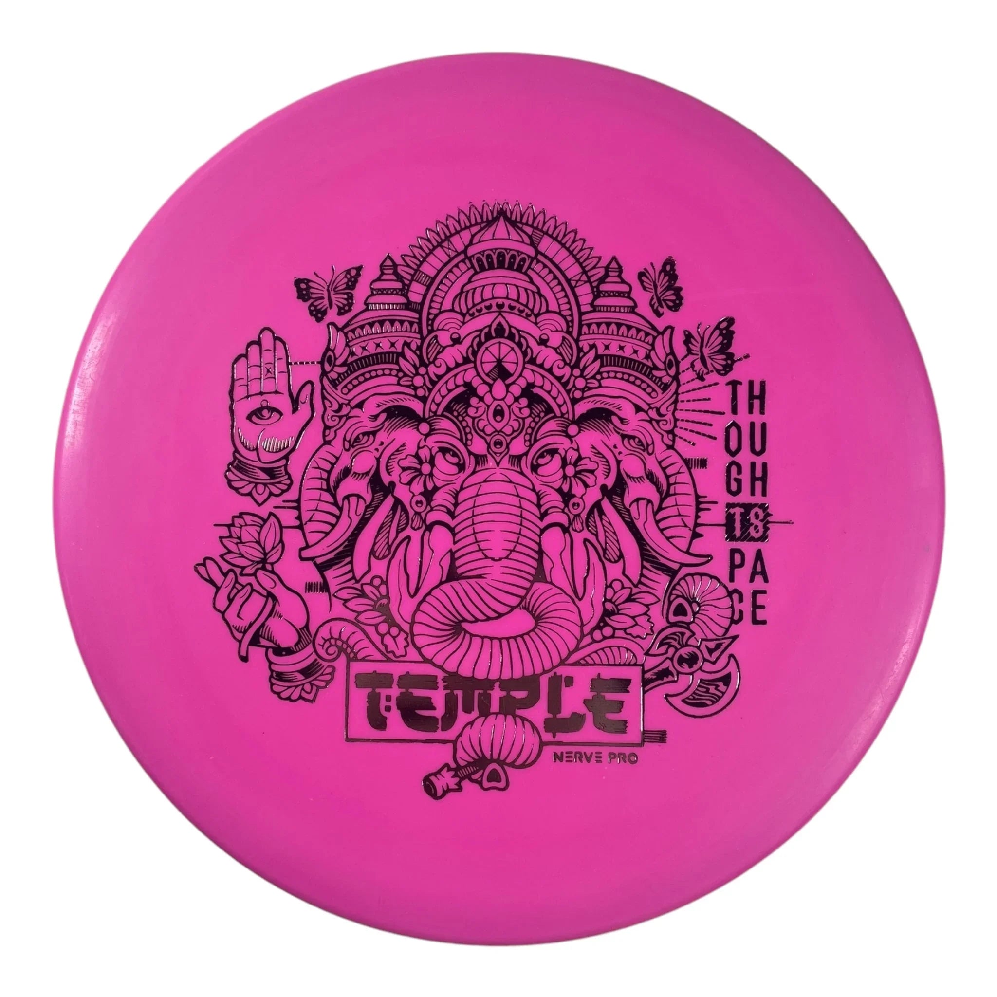 Thought Space Athletics Temple | Nerve Pro | Pink/Silver 172g Disc Golf