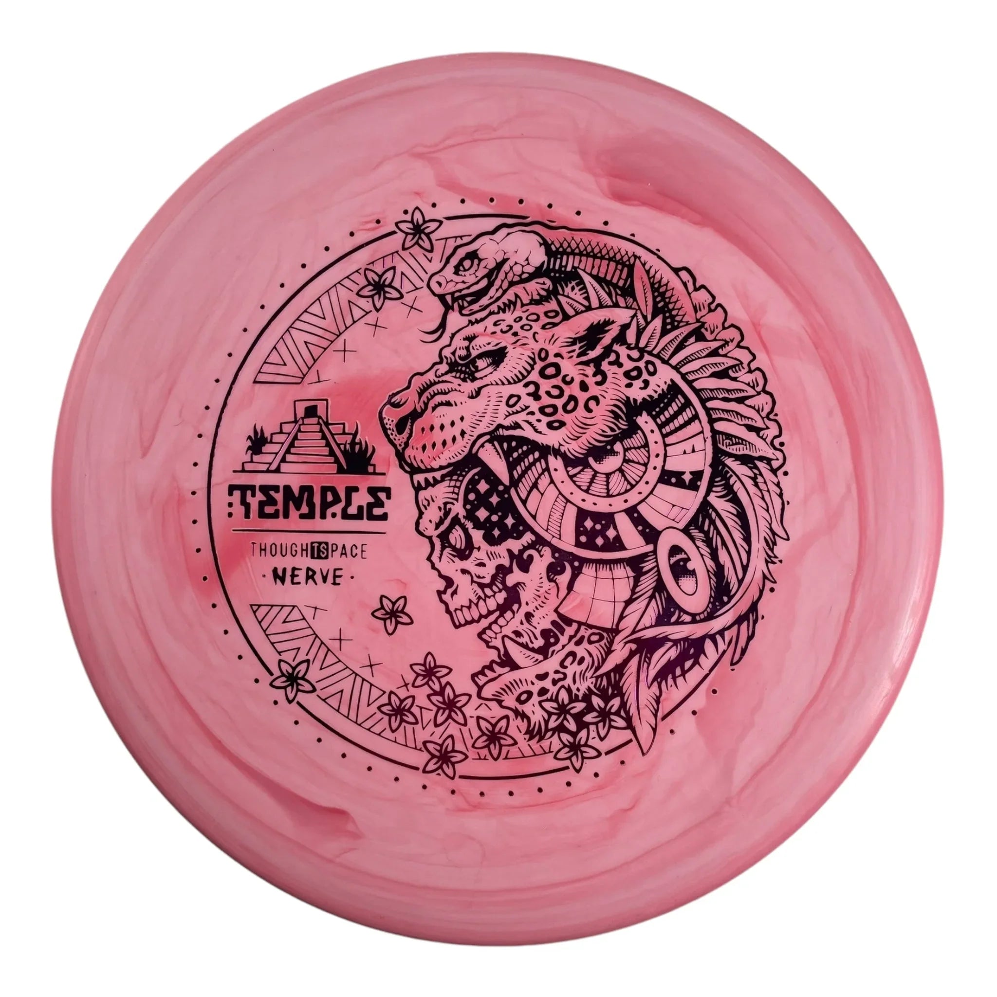 Thought Space Athletics Temple | Test Blend Nerve | Pink/Purple 173g Disc Golf