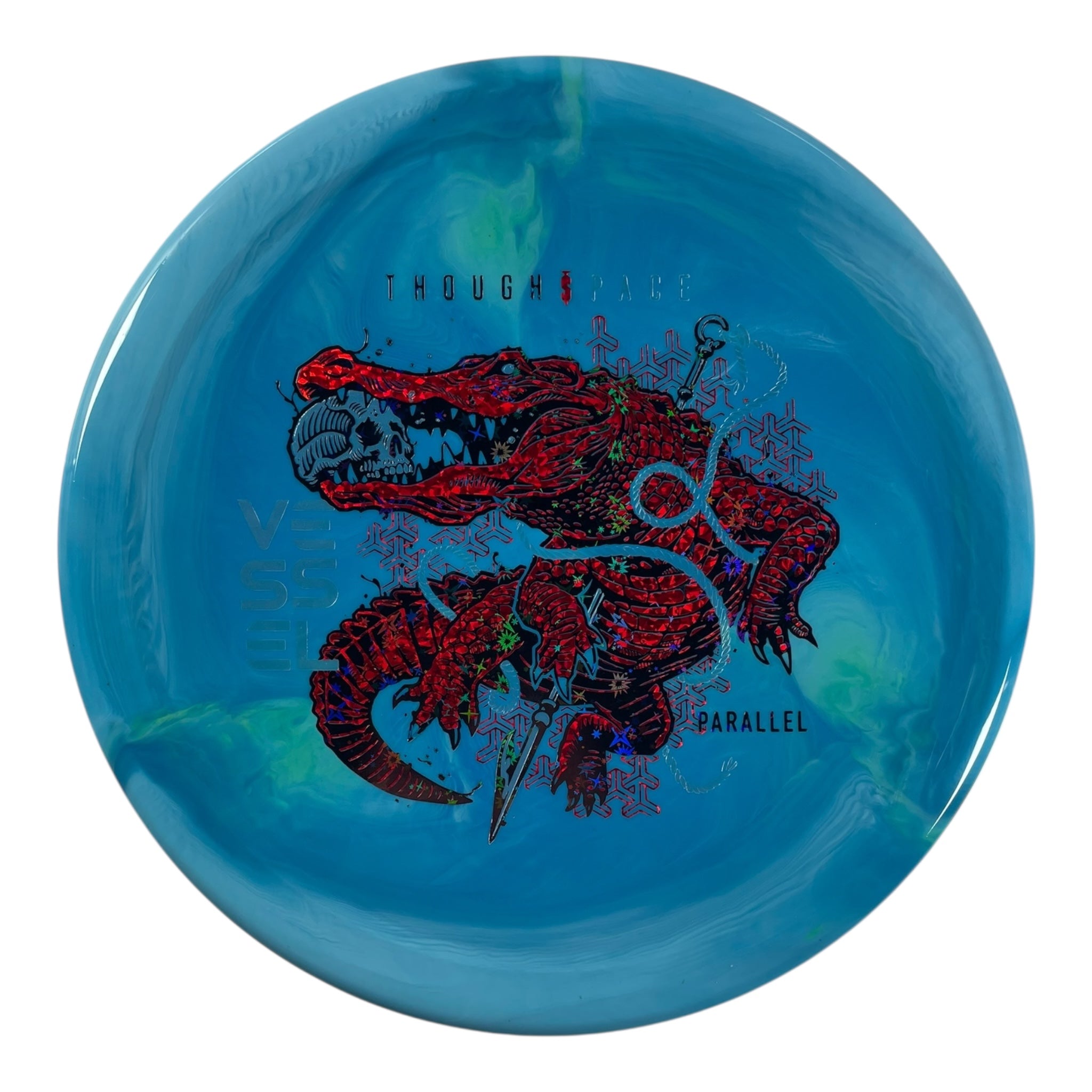Thought Space Athletics Vessel | Parallel | Blue/Red/Black Stars 174g Disc Golf