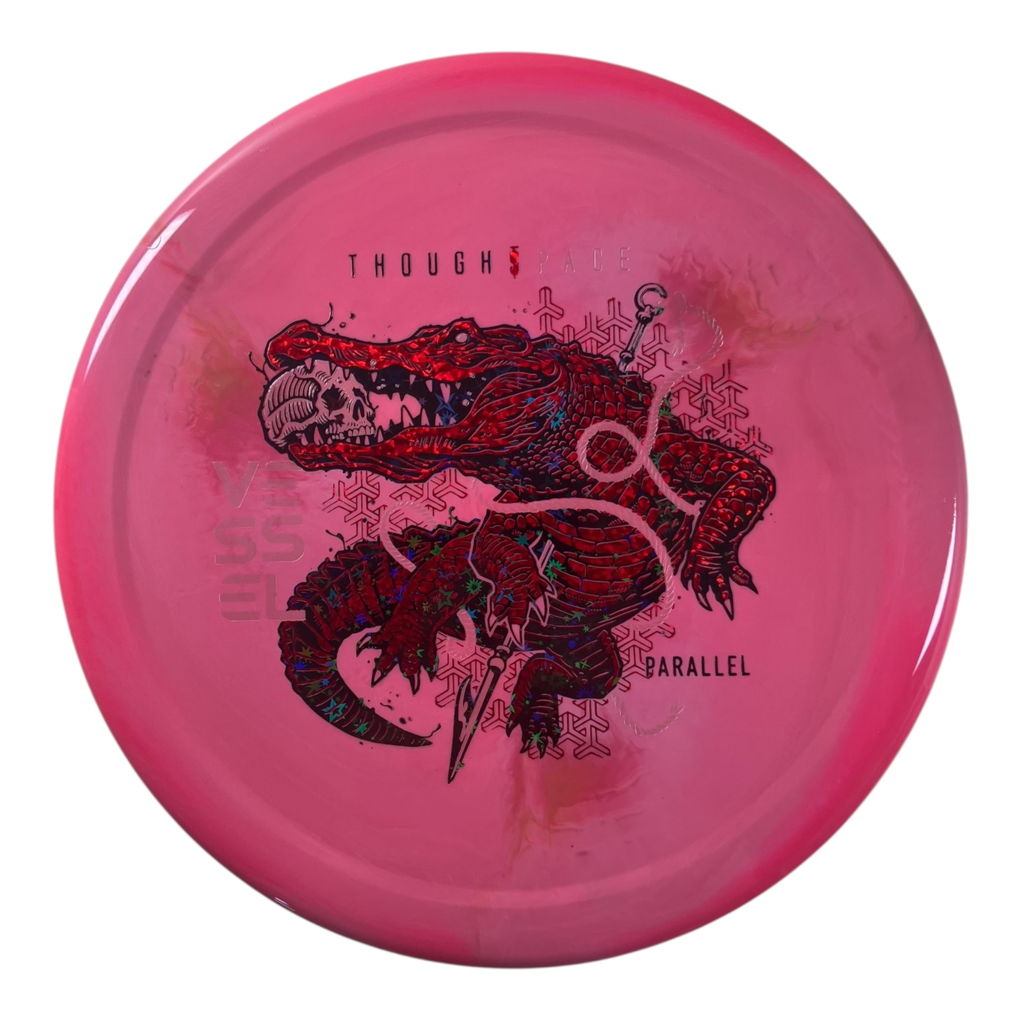 Thought Space Athletics Vessel | Parallel | Pink/Grey/Ghost 174g Disc Golf