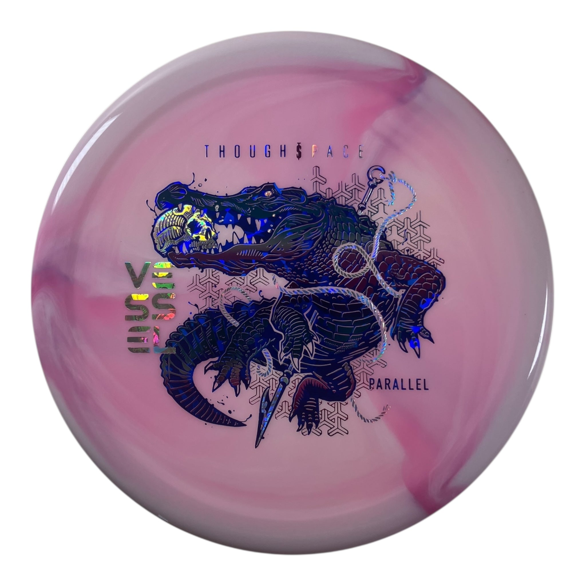 Thought Space Athletics Vessel | Parallel | Purple/Money/Sunset 174g Disc Golf