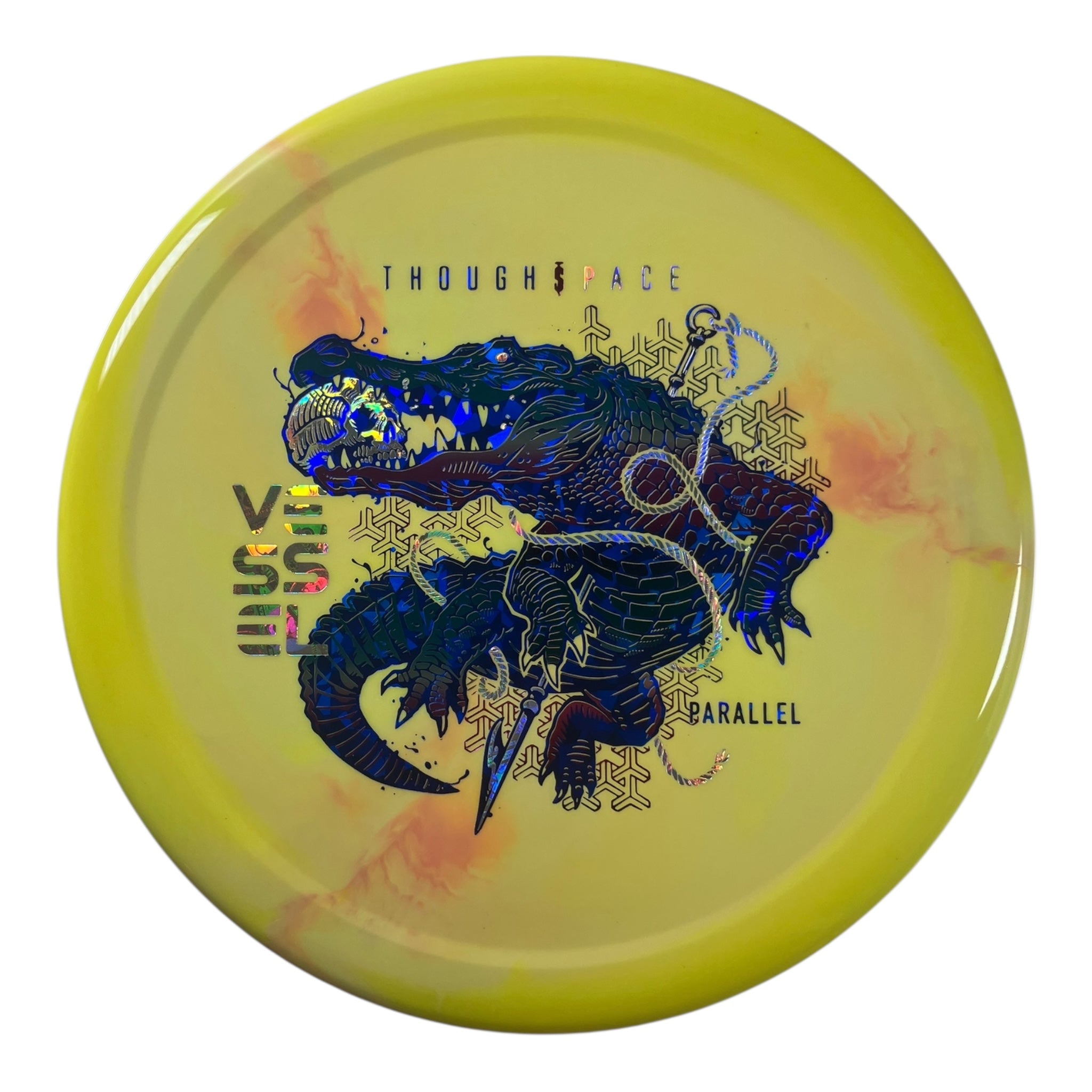 Thought Space Athletics Vessel | Parallel | Yellow/Sunset/Money 173g Disc Golf