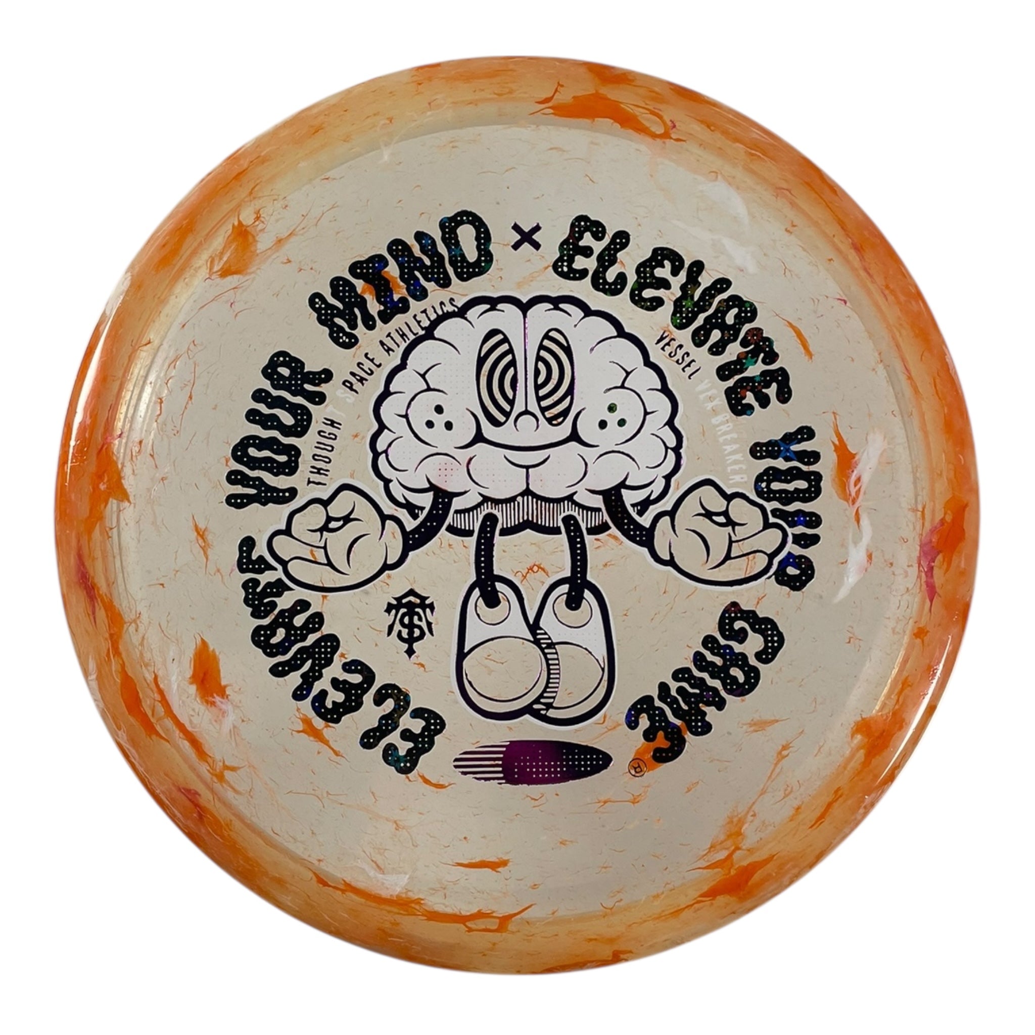 Thought Space Athletics Vessel | Vex Breaker | Orange/Pink/White 171g Disc Golf