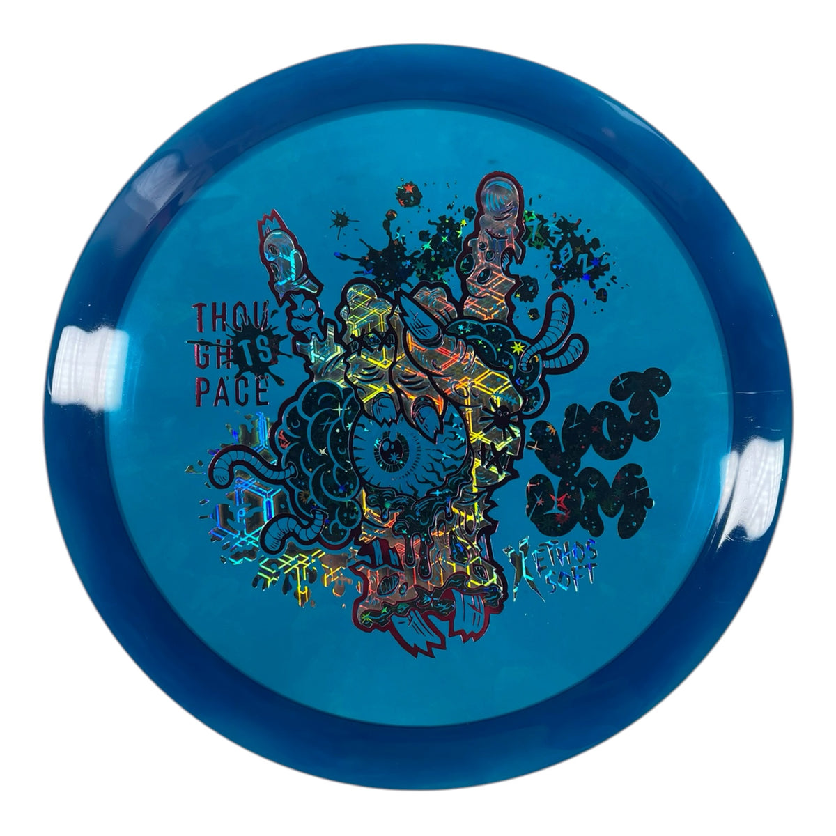 Thought Space Athletics Votum | Experimental Ethos Soft | Blue/Holo 172g Disc Golf