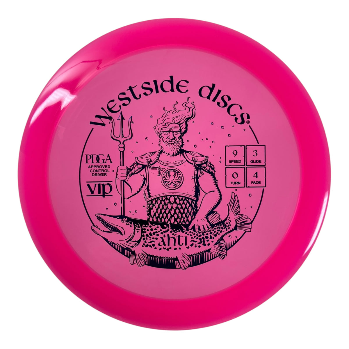 Westside Discs Ahti | VIP | Pink/Blue 173g Disc Golf