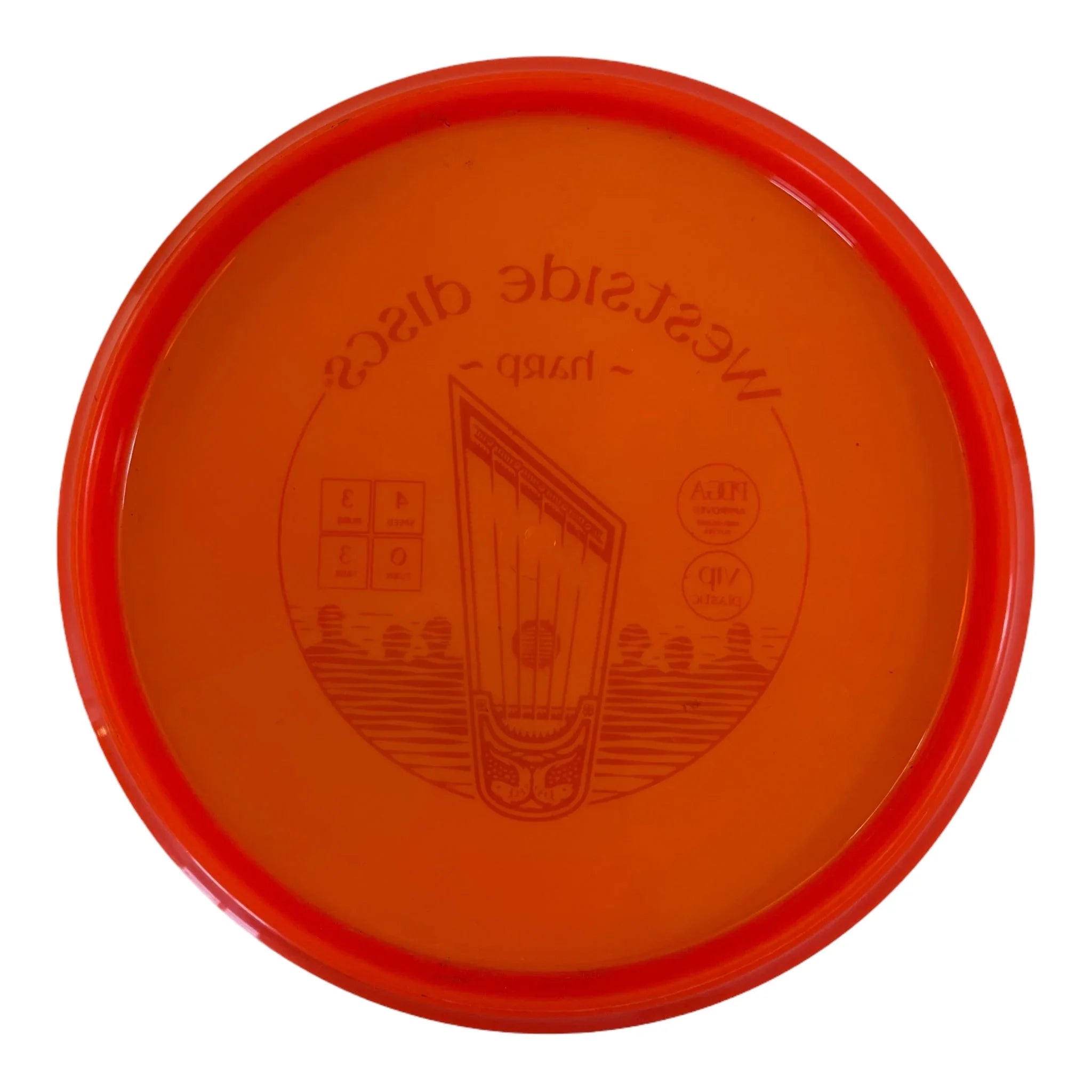 Westside Discs Harp - Used Like New | VIP | Orange/Purple 176g Disc Golf