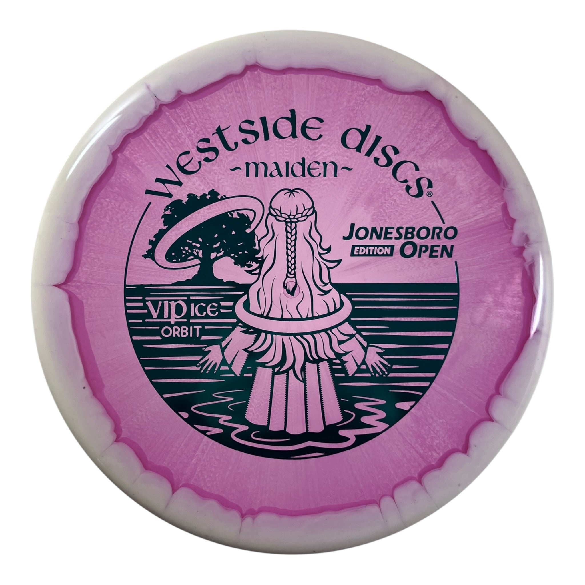 Westside Discs Maiden | VIP Ice Orbit | Purple/Teal 176g (Jonesboro Open) Disc Golf