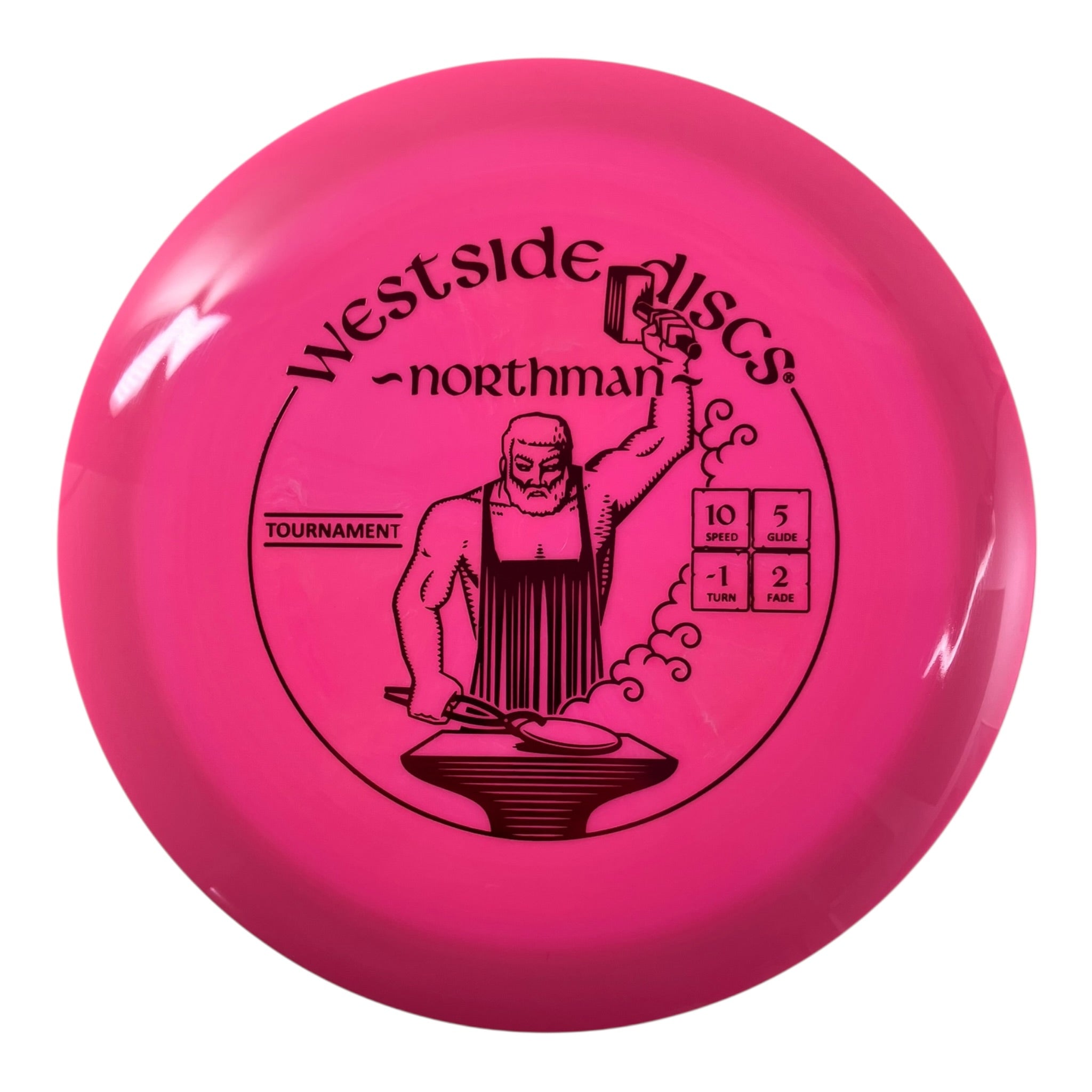 Westside Discs Northman | Tournament | Pink/Red 176g Disc Golf