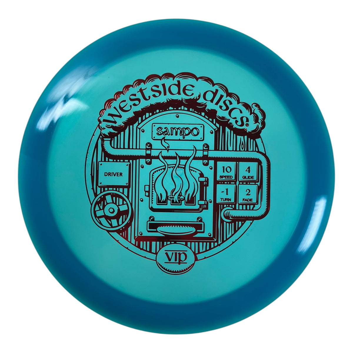 Westside Discs Sampo | VIP | Blue/Red 175g Disc Golf