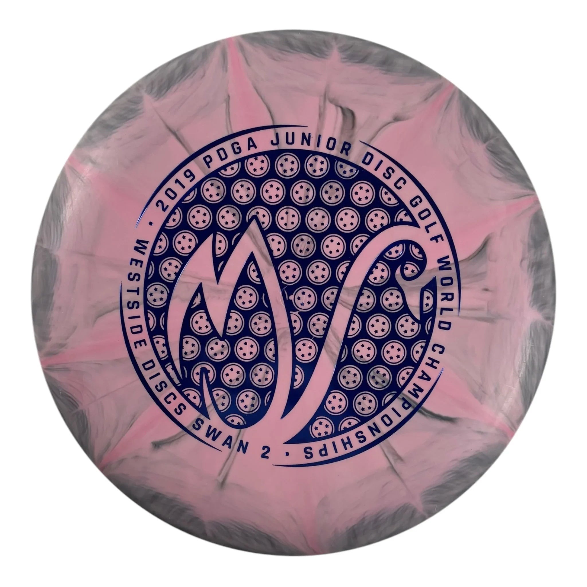 Westside Discs Swan 2 | Origio Burst | Pink/Blue 175g (2019 Junior Worlds) Disc Golf