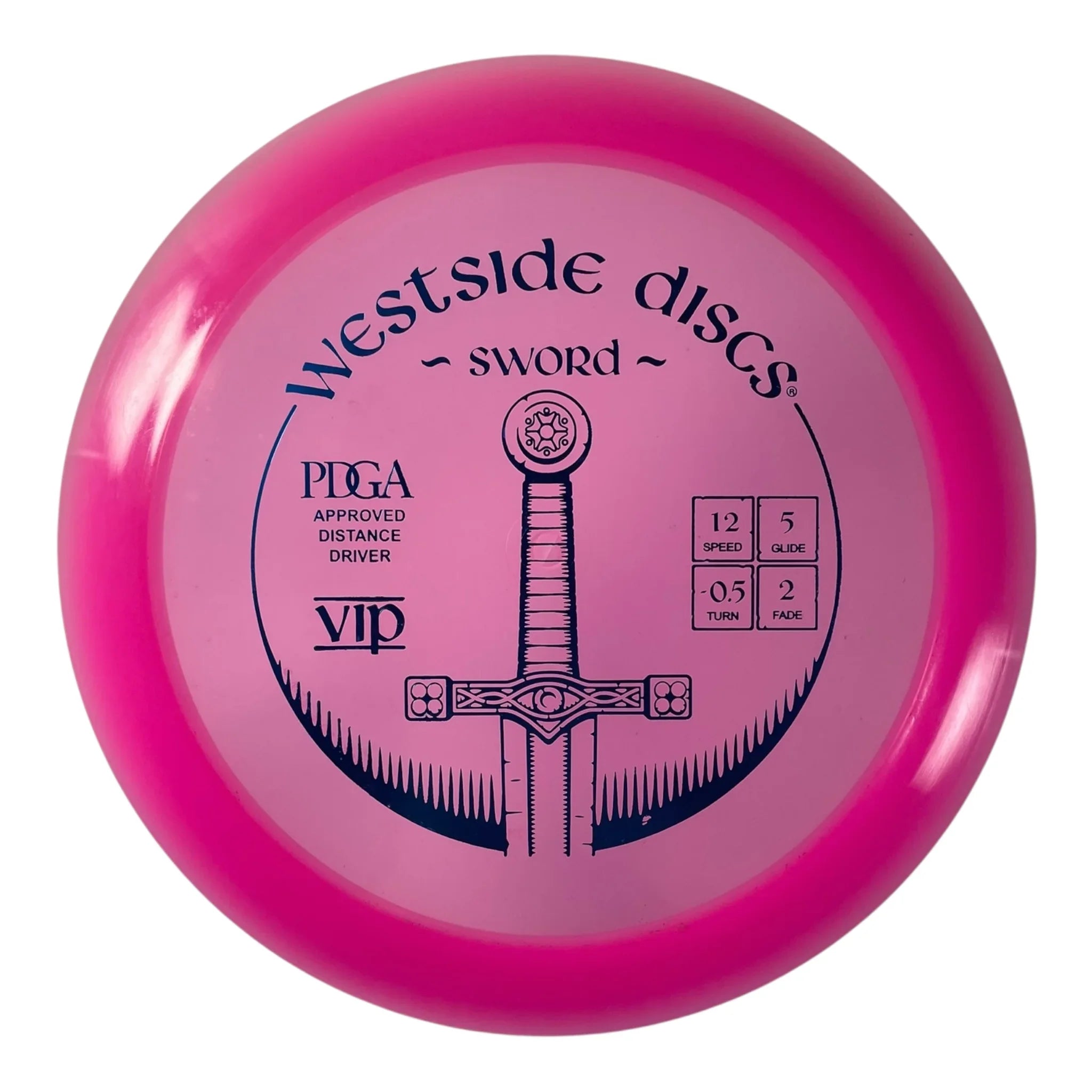 Westside Discs Sword | VIP | Pink/Blue 169g Disc Golf