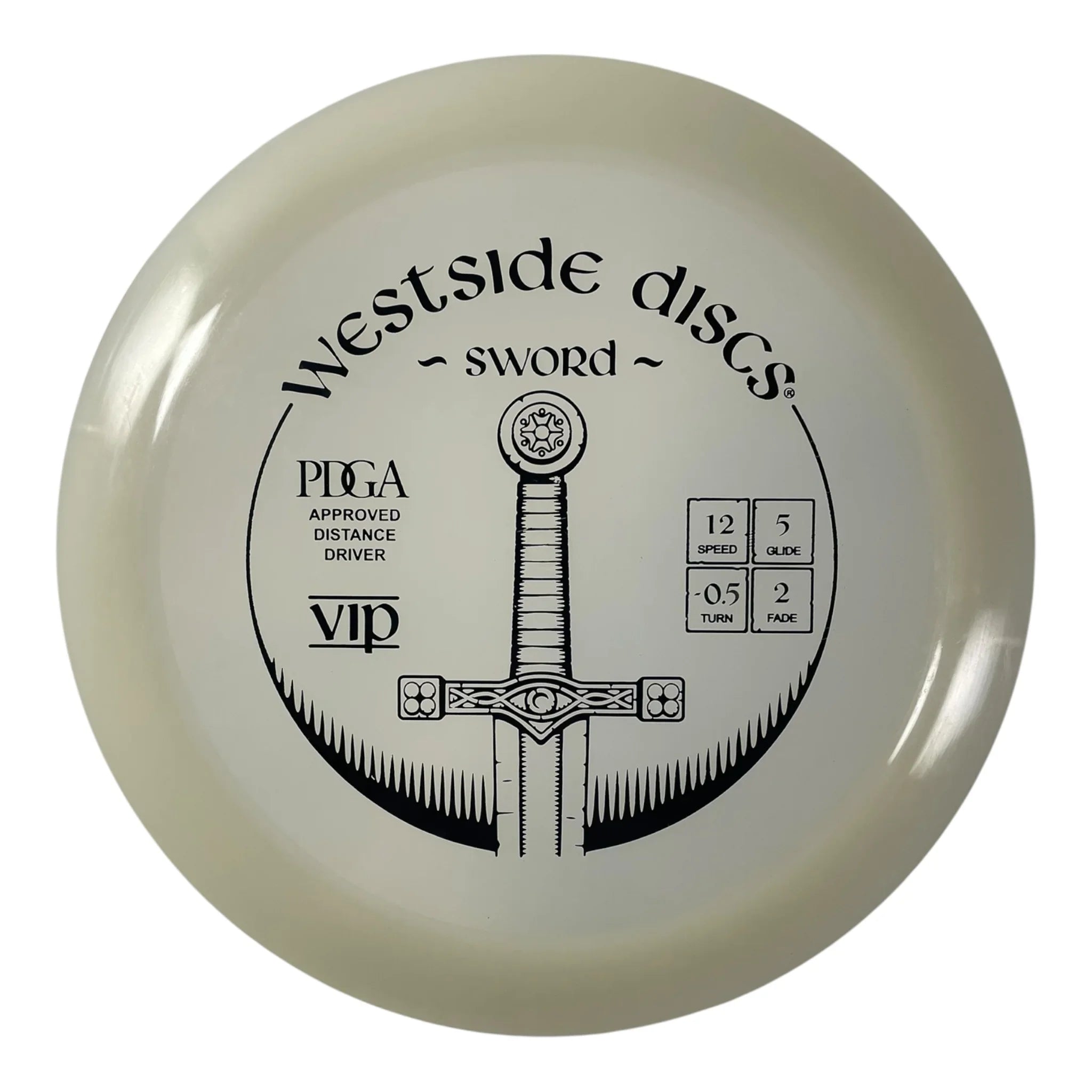 Westside Discs Sword | VIP | White/Black 173g Disc Golf