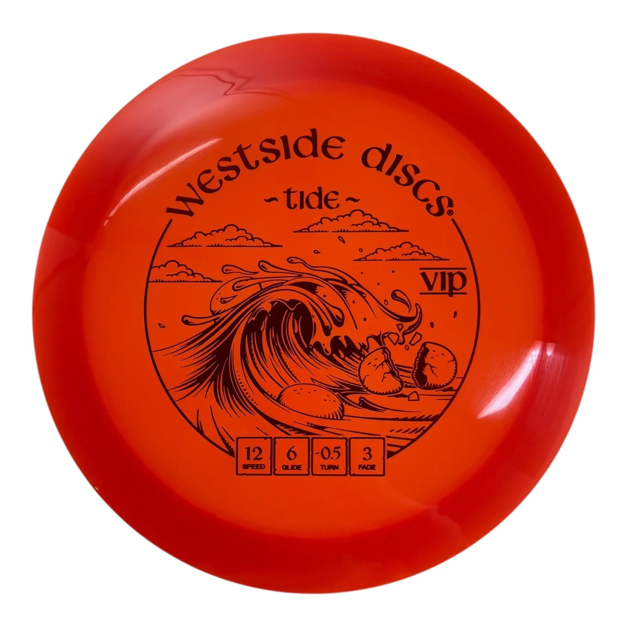 Westside Discs Tide | VIP | Orange/Red 173g Disc Golf