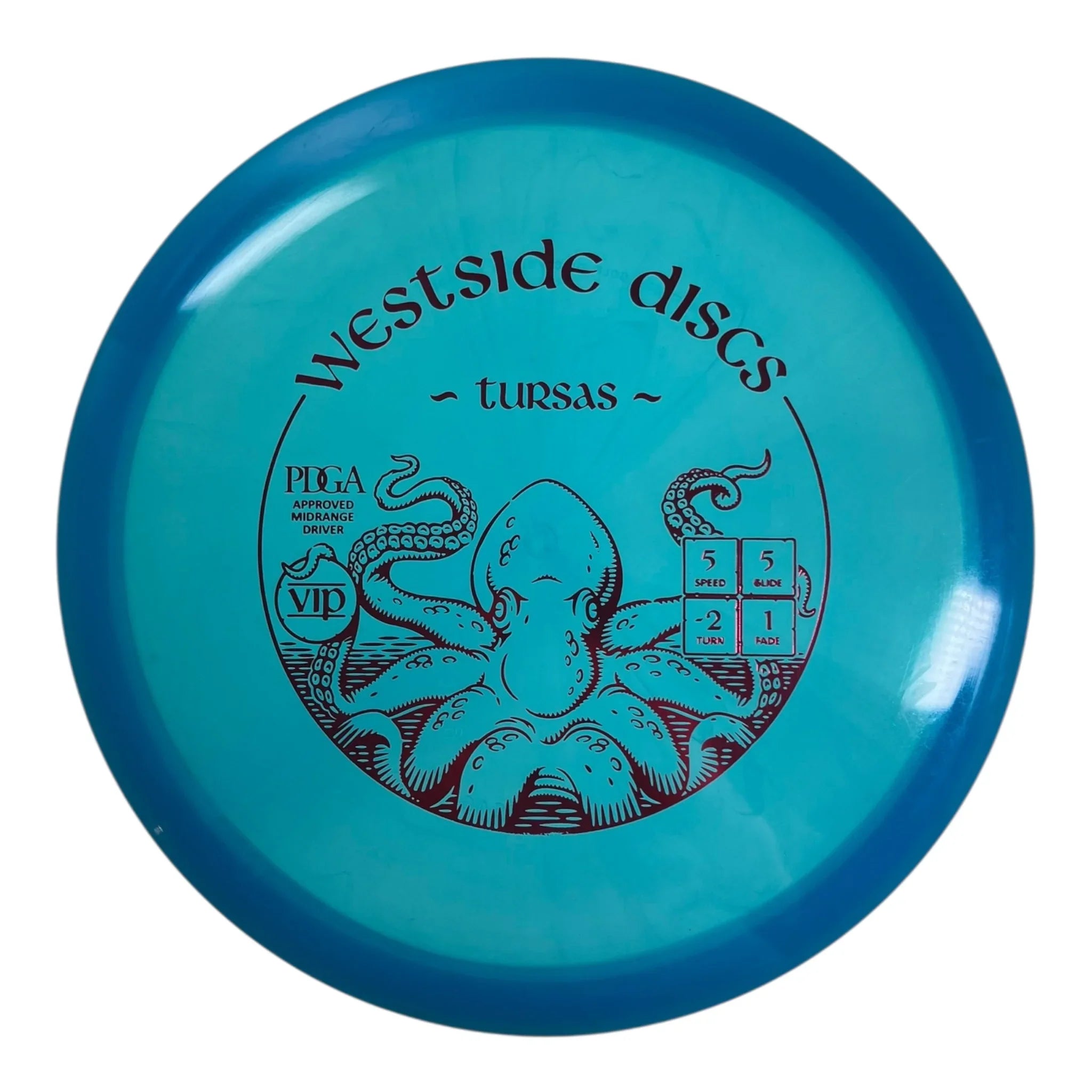 Westside Discs Tursas - Used Excellent | VIP | Blue/Red 180g Disc Golf