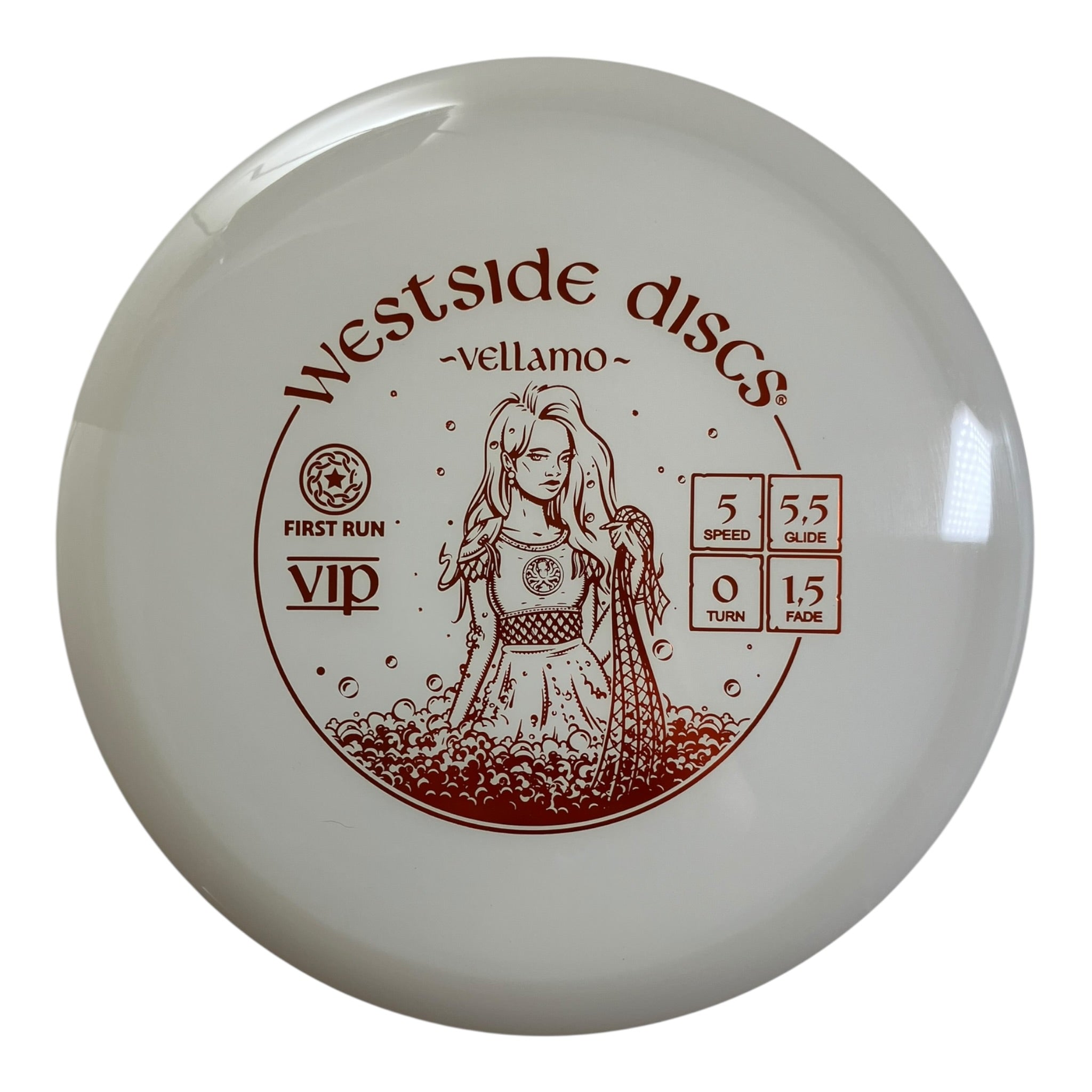 Westside Discs Vellamo | VIP | White/Bronze 175g (First Run) Disc Golf