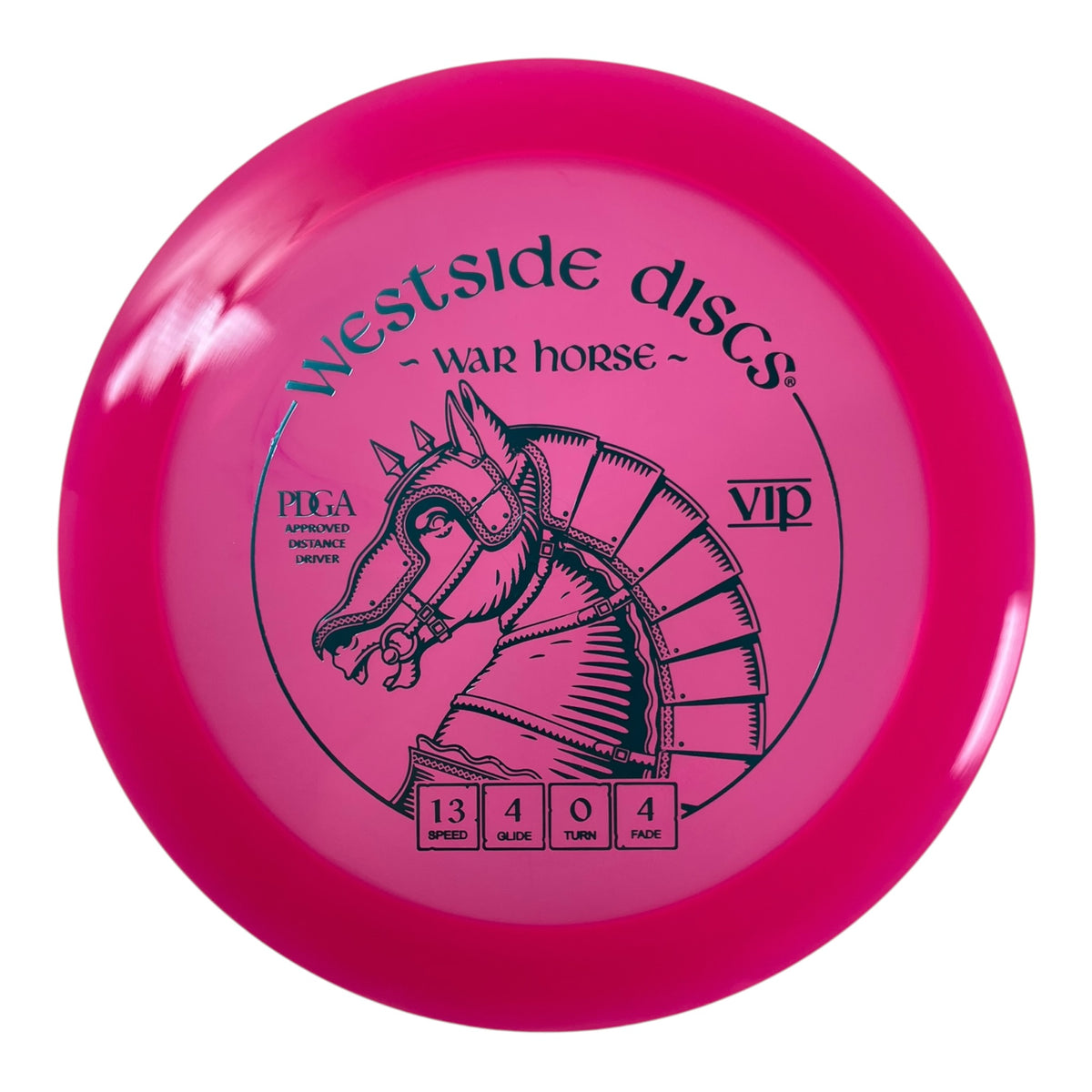 Westside Discs War Horse | VIP | Pink/Blue 173g Disc Golf