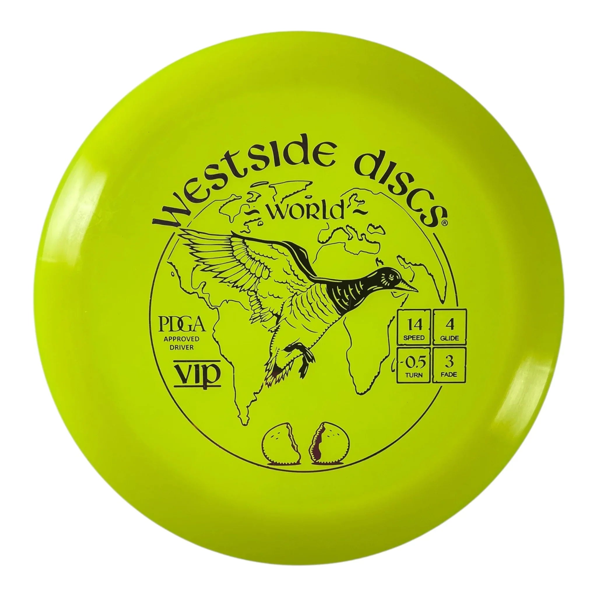 Westside Discs World | VIP | Yellow/Pink 173g Disc Golf