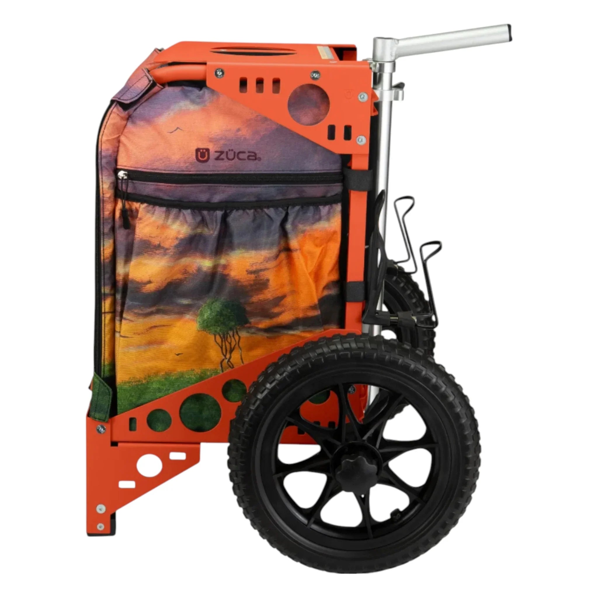 Zuca All-Terrain Cart with Twilight Trail Bag Disc Golf