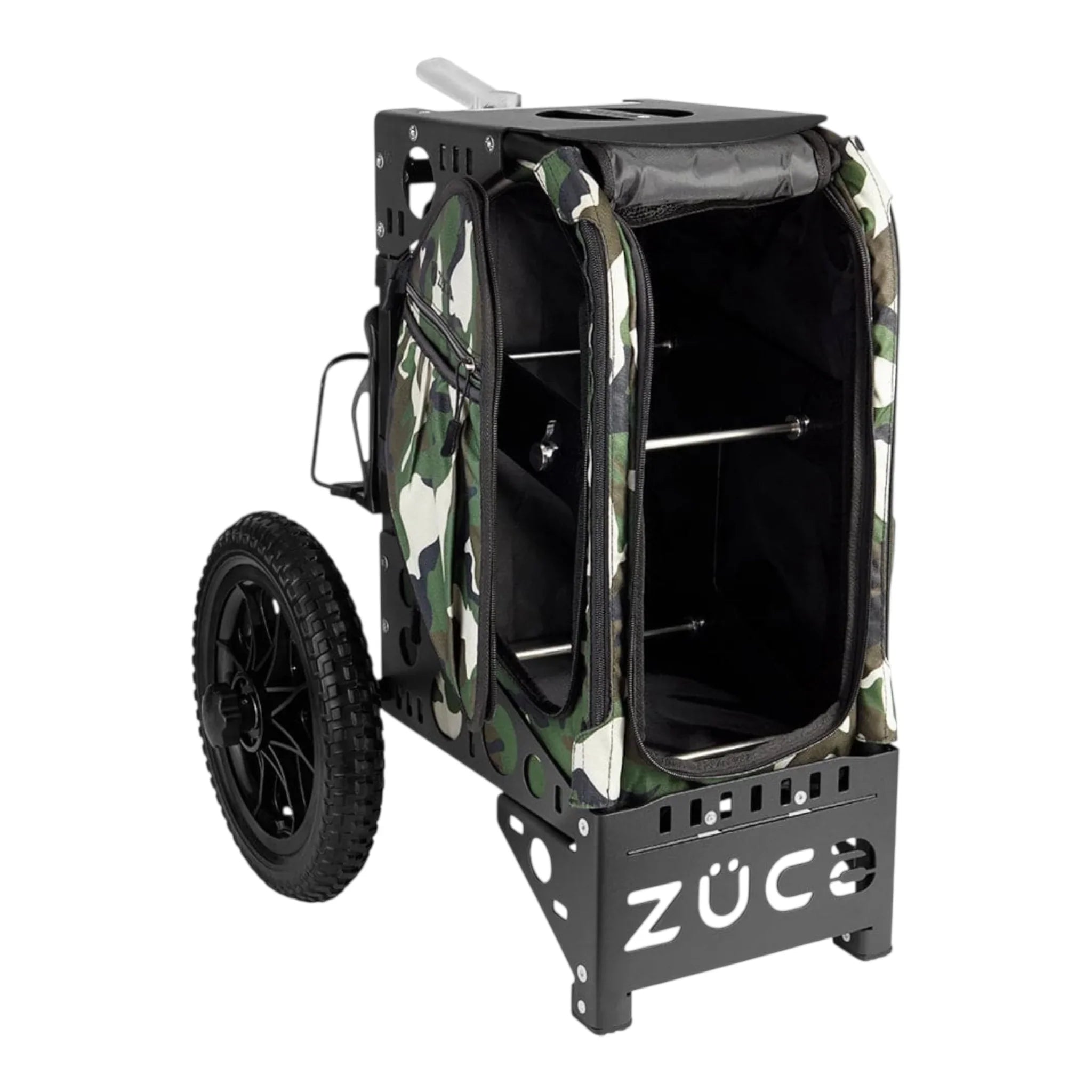 Zuca All-Terrain Cart with Camo Bag Disc Golf